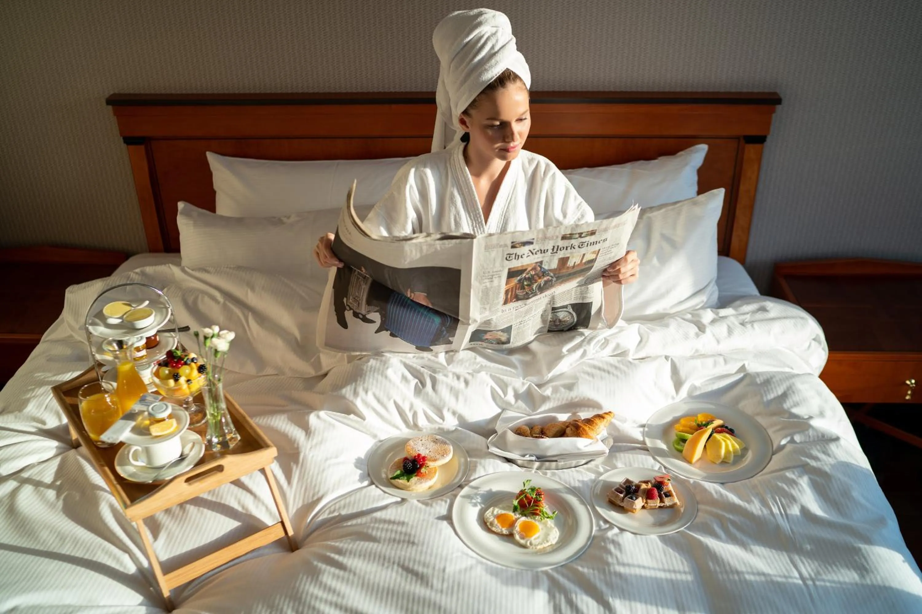 Bedroom, Bed in InterContinental Budapest by IHG