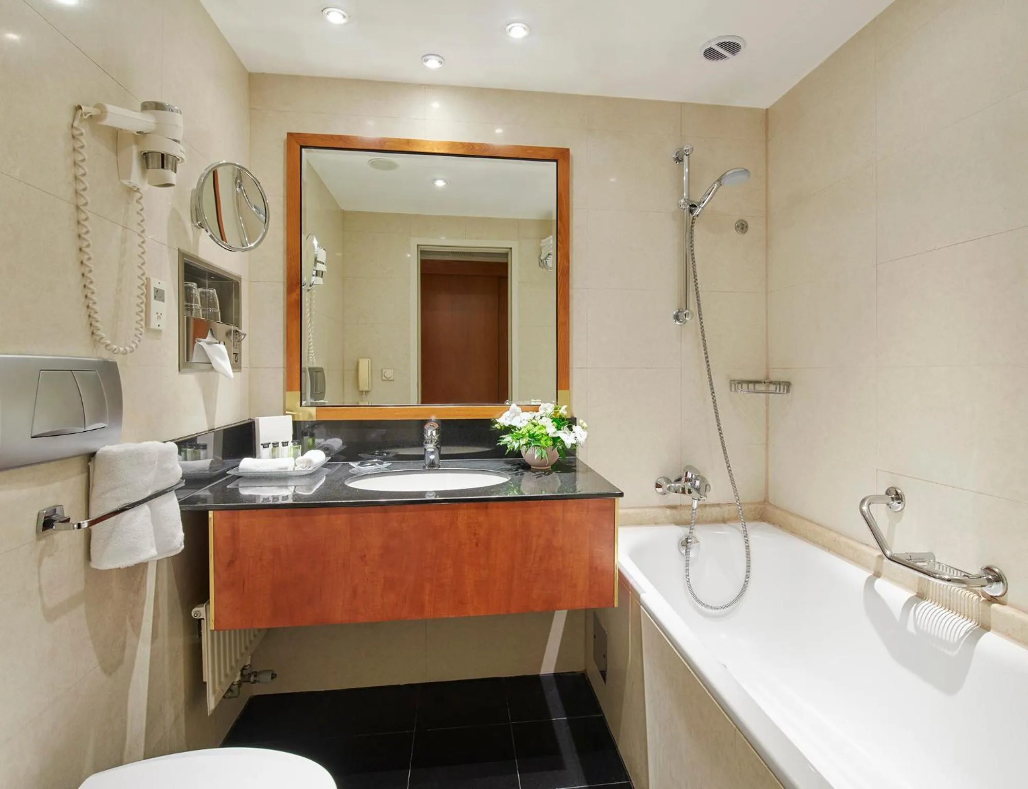 Bathroom in InterContinental Budapest by IHG
