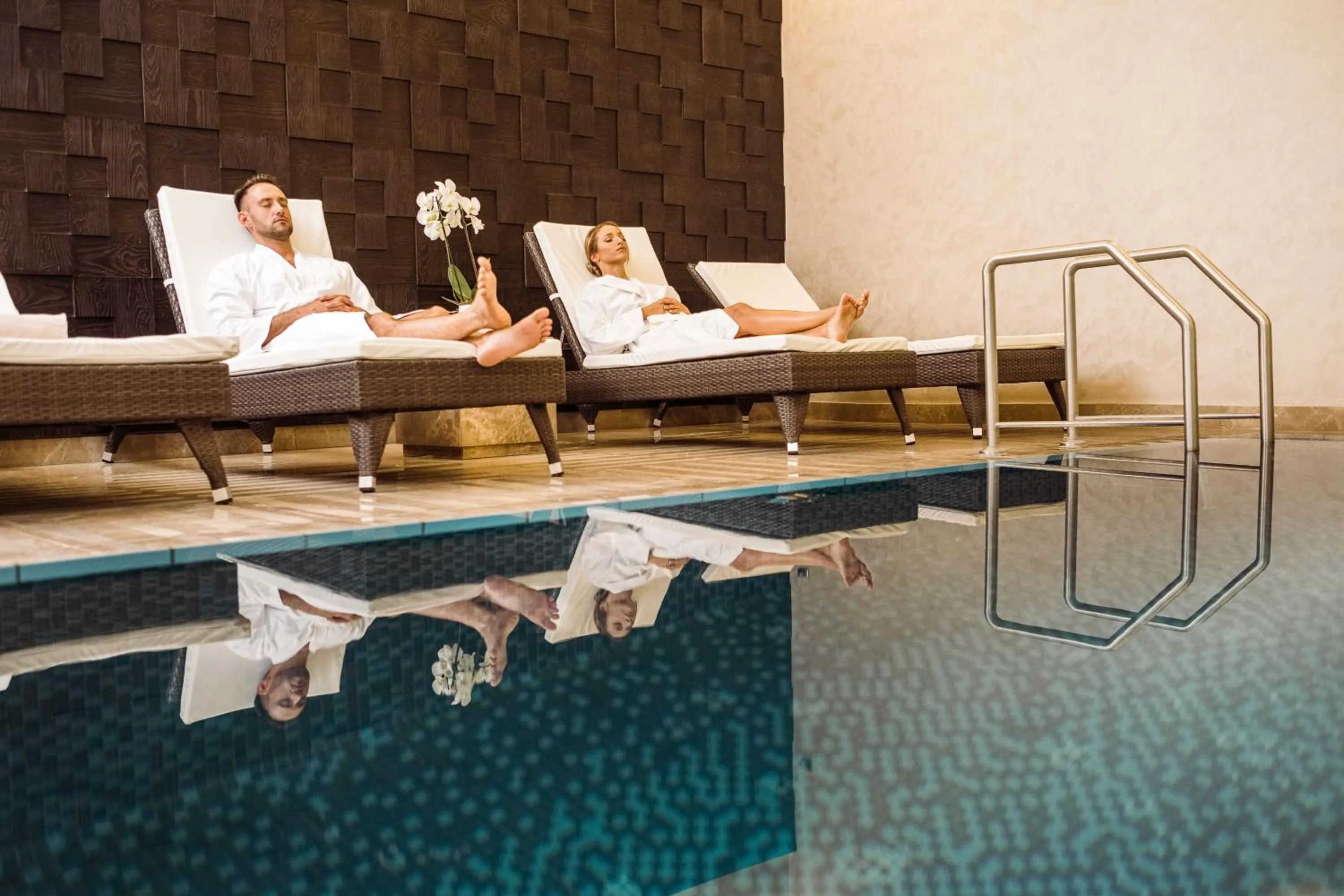 Swimming pool in InterContinental Budapest by IHG