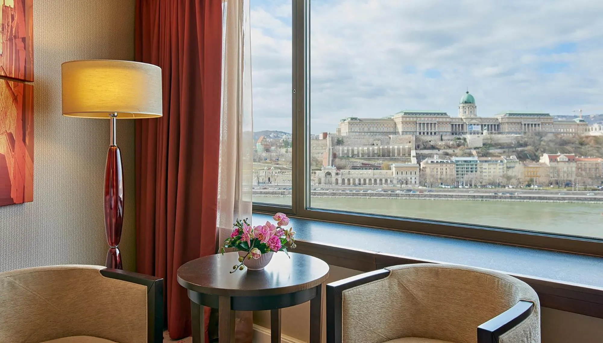 River view in InterContinental Budapest by IHG