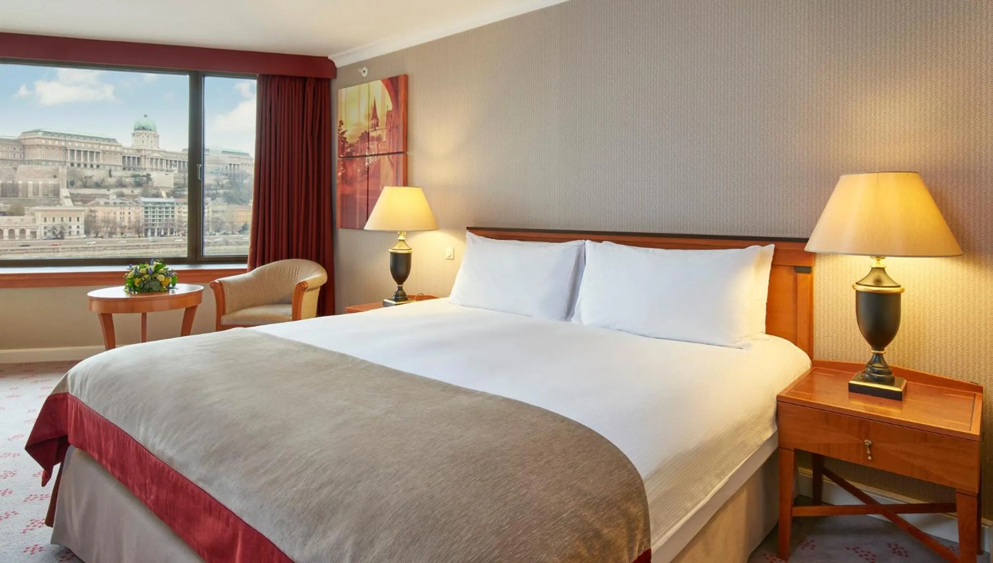 Bed in InterContinental Budapest by IHG