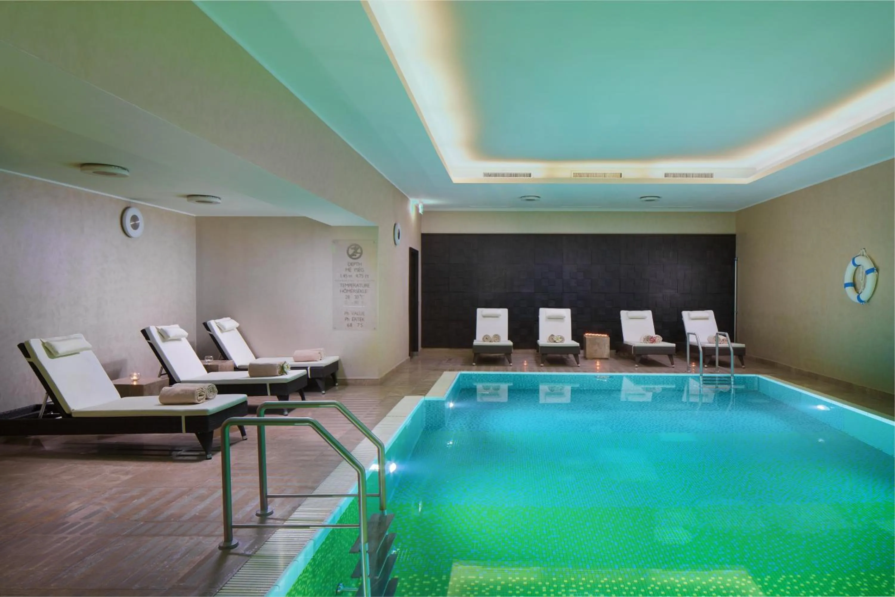 Swimming pool in InterContinental Budapest by IHG