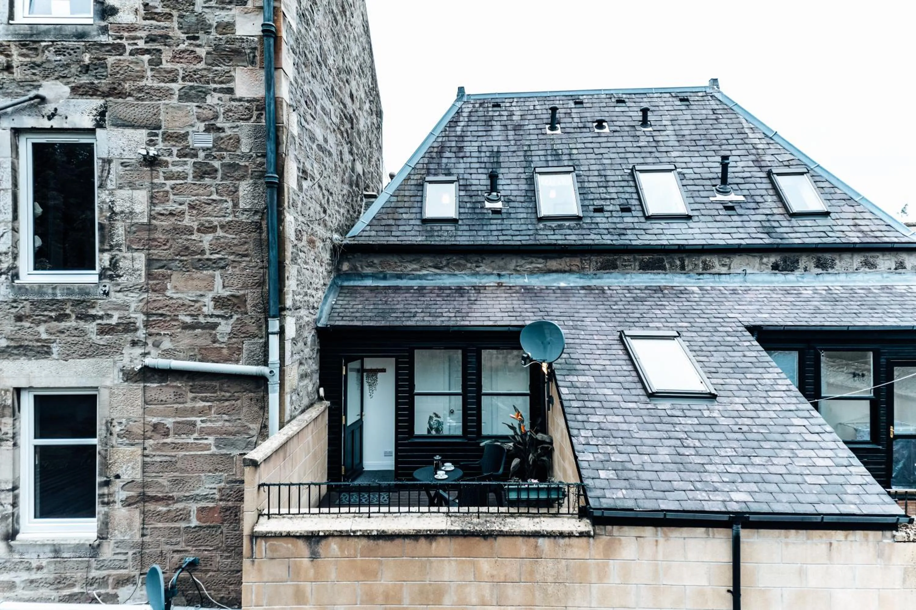 Balcony/Terrace in Princes Street Apartment