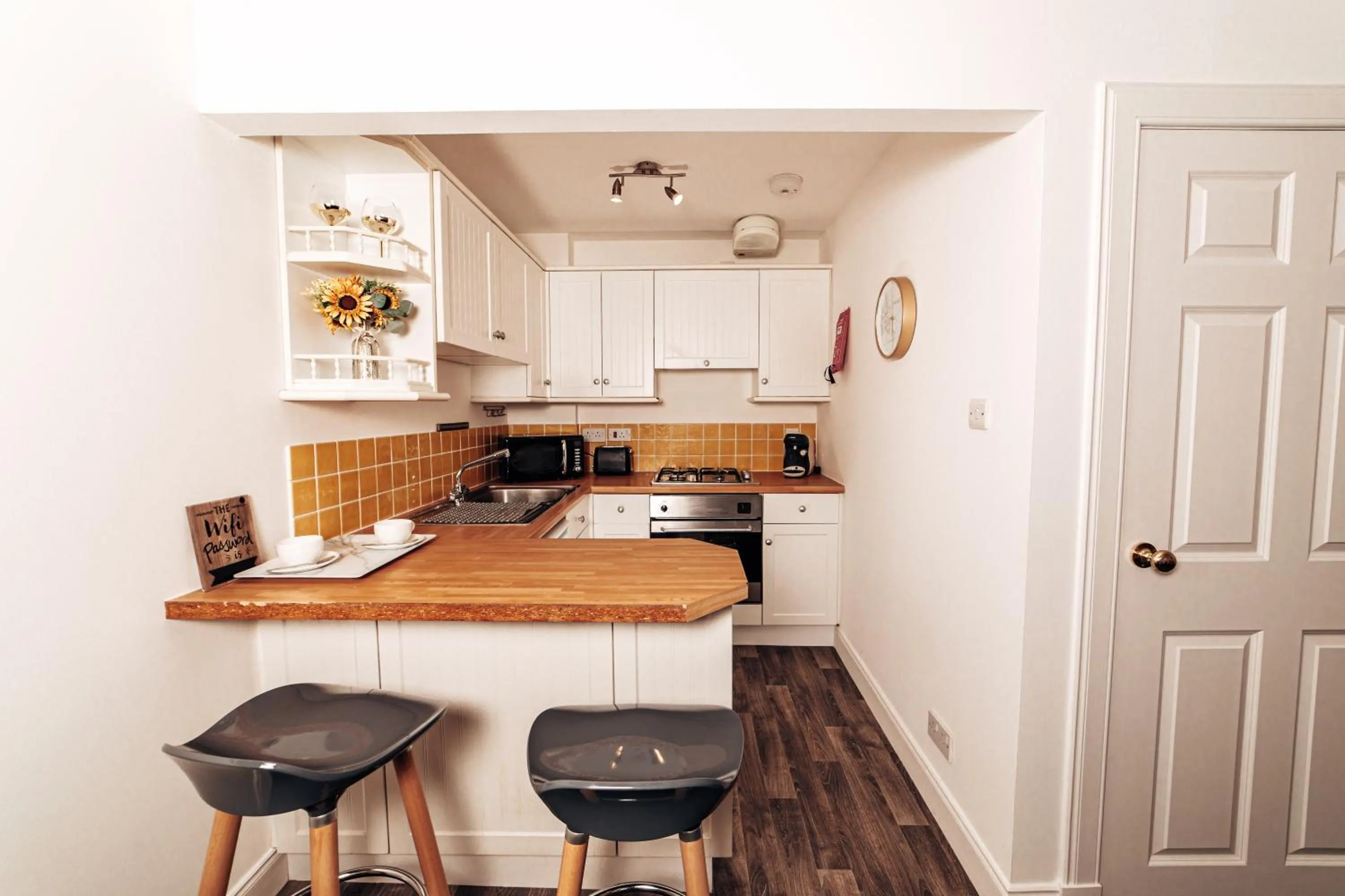 Kitchen or kitchenette in Princes Street Apartment