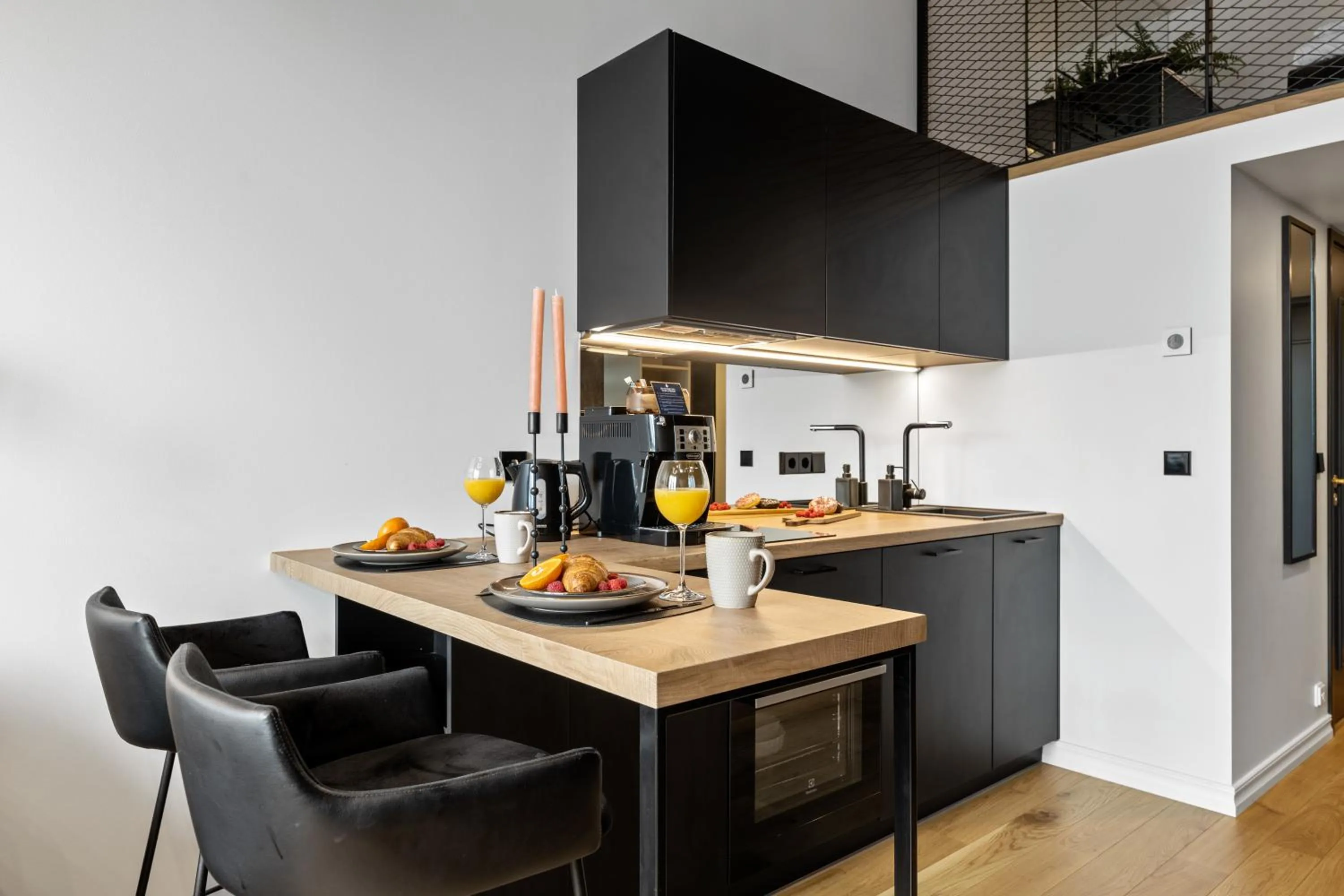 Kitchen or kitchenette in Bob W Tartu Old Town