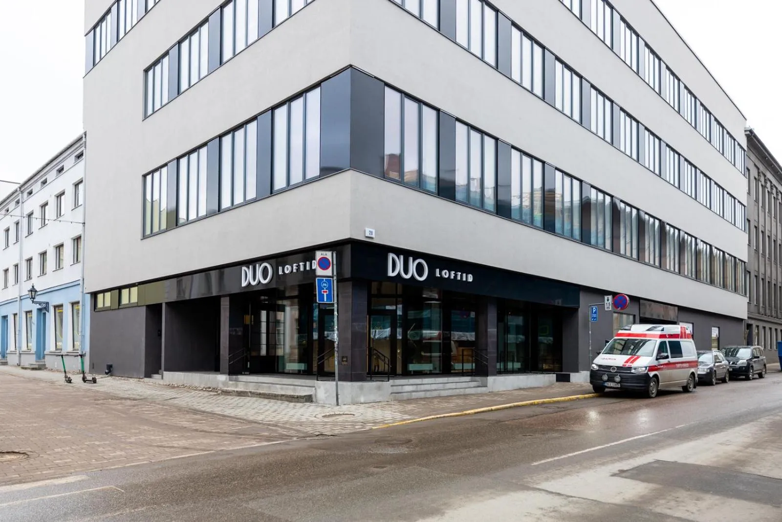 Property building in Bob W Tartu Old Town