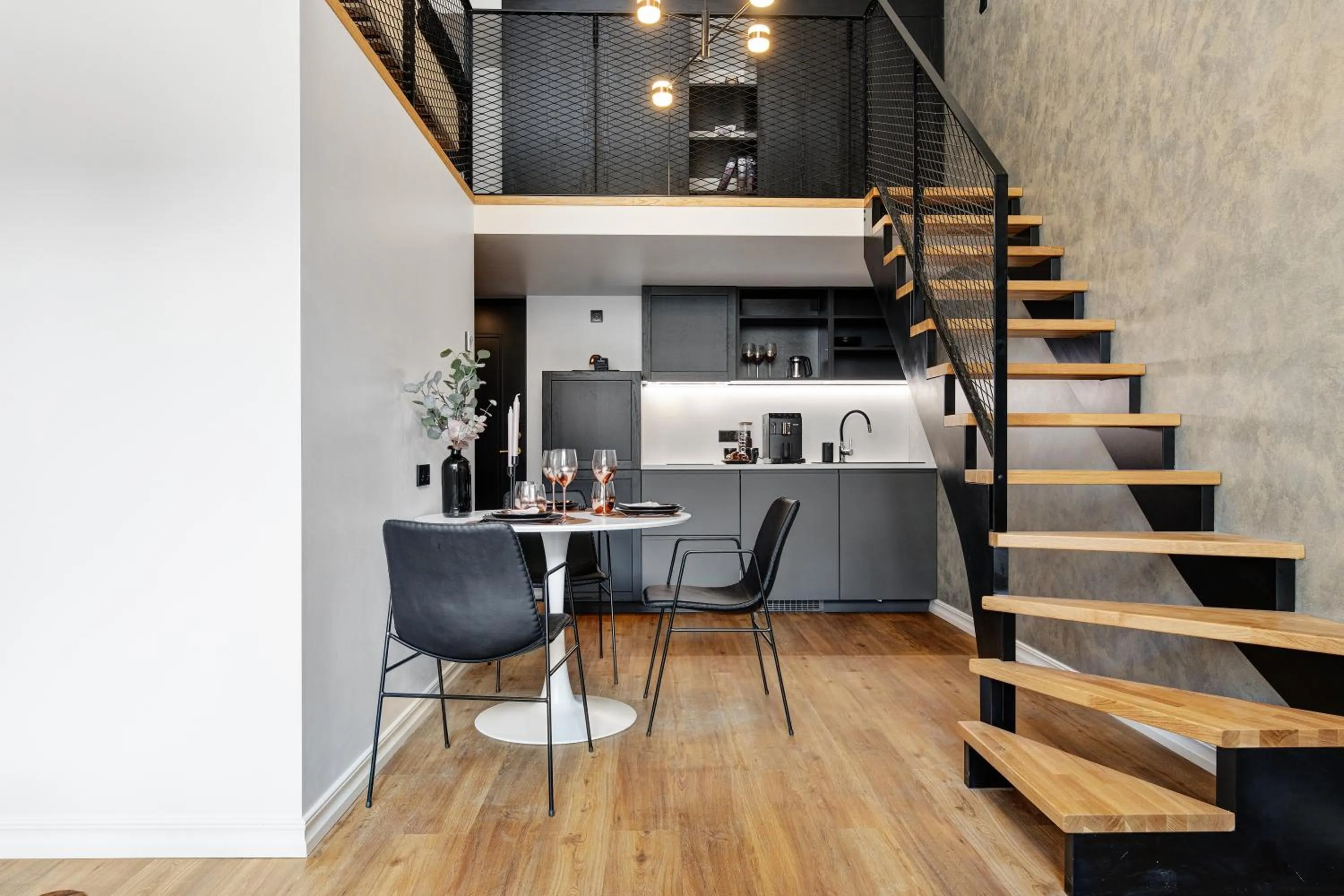 Kitchen or kitchenette in Bob W Tartu Old Town