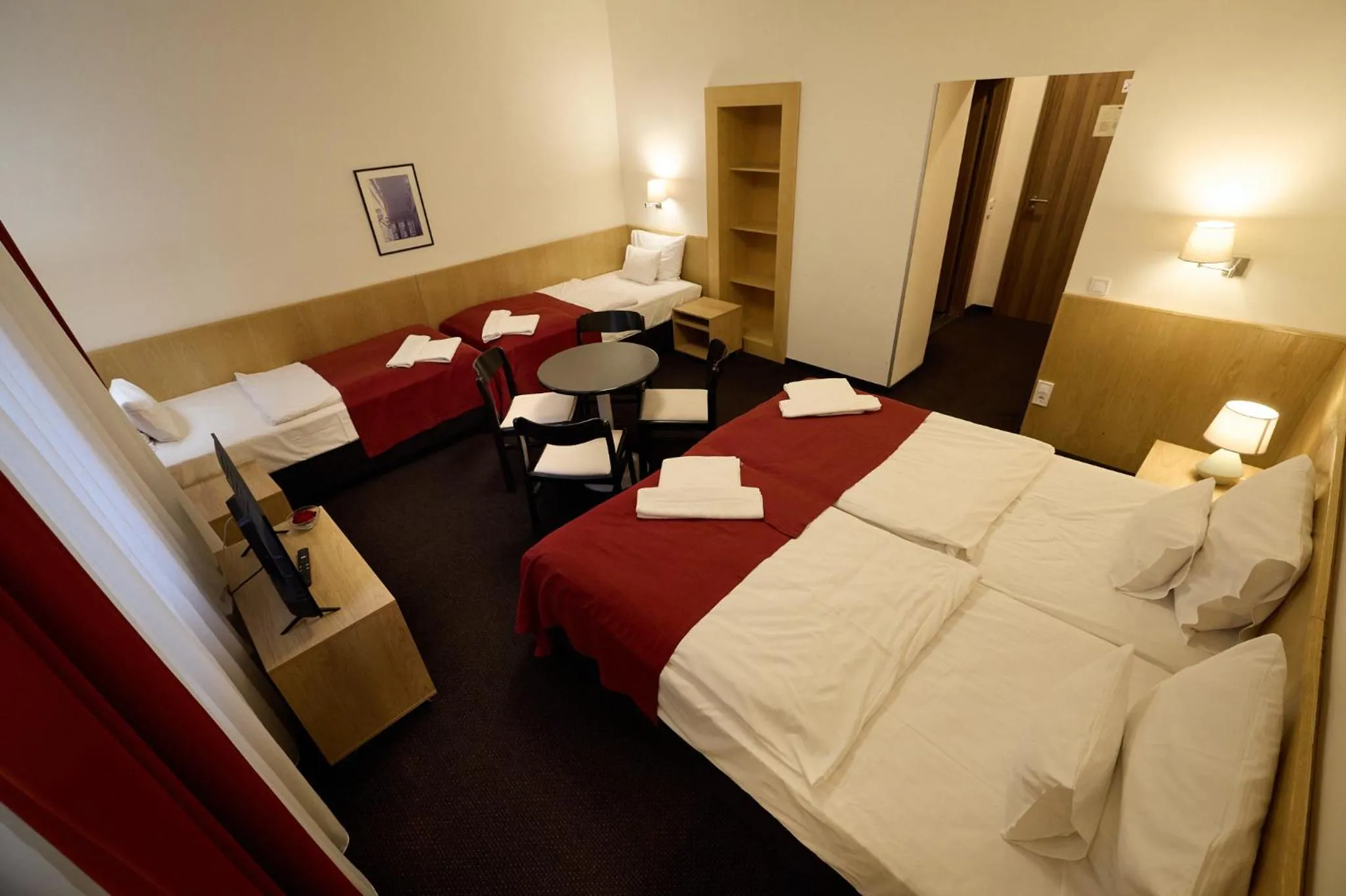 Bed in Hotel Laterum