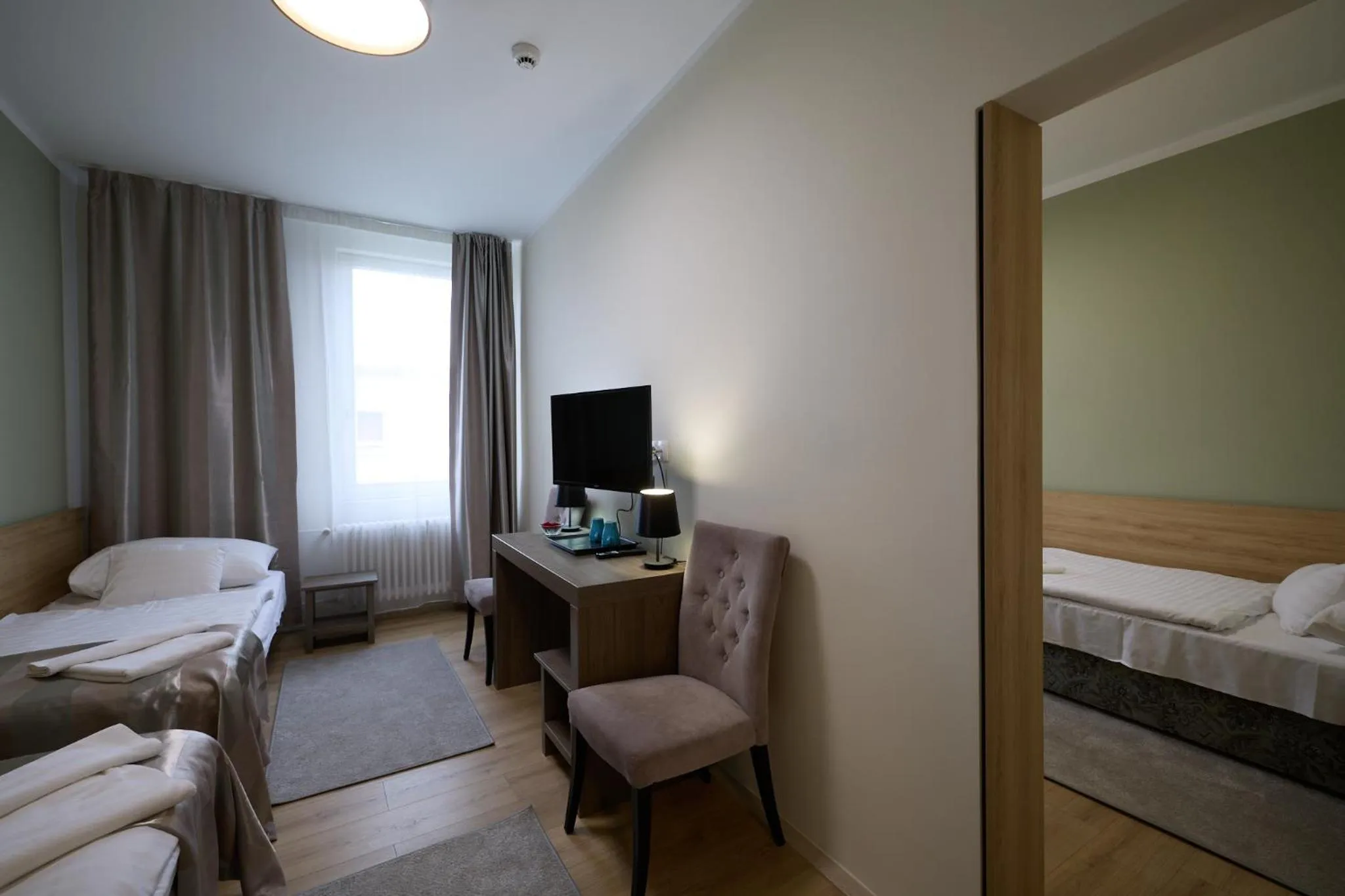 Bed in Hotel Laterum