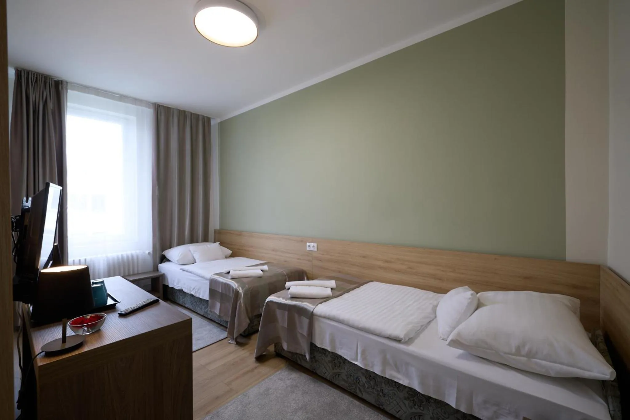 Bed in Hotel Laterum