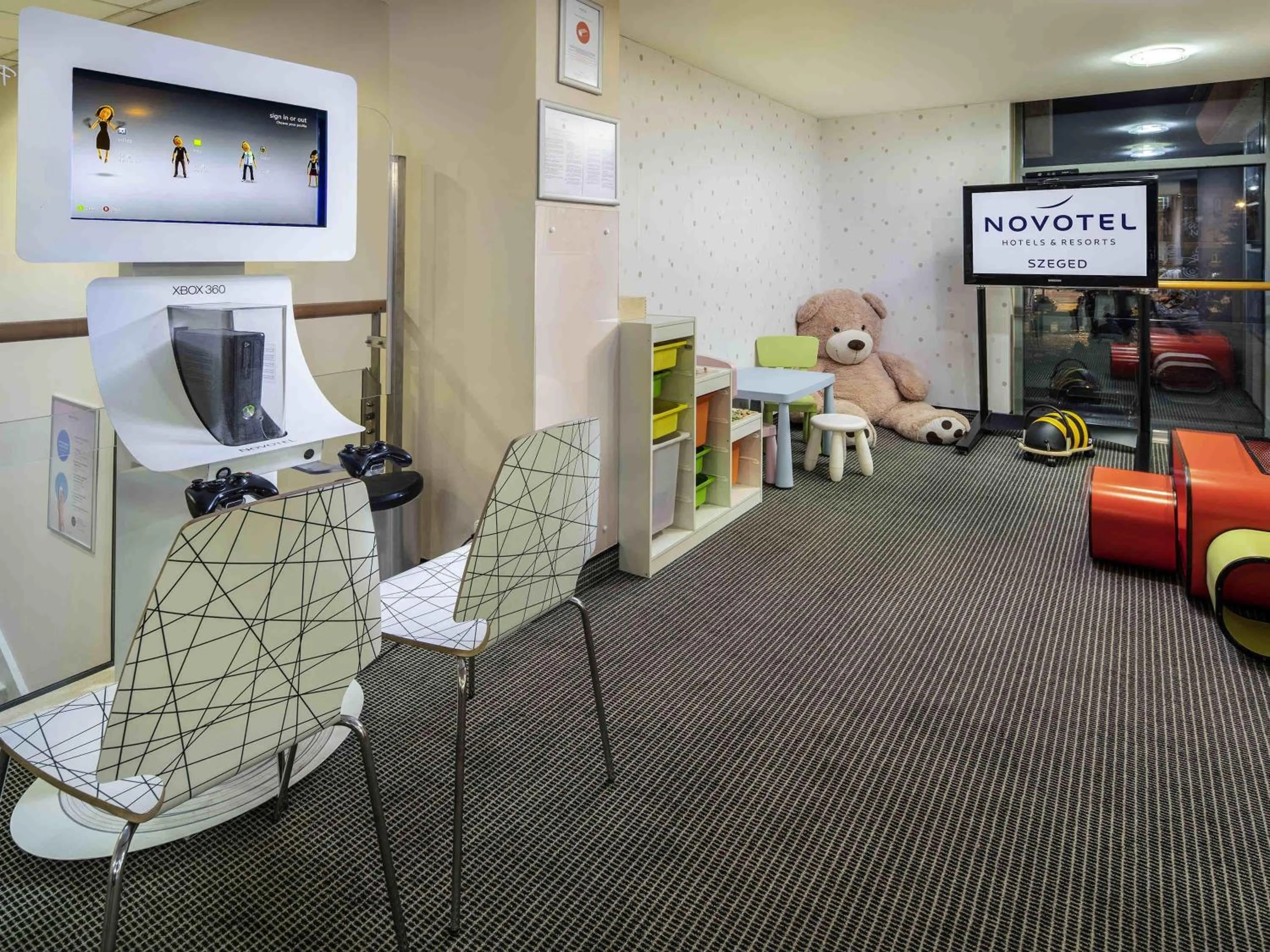 Bedroom in Novotel Szeged