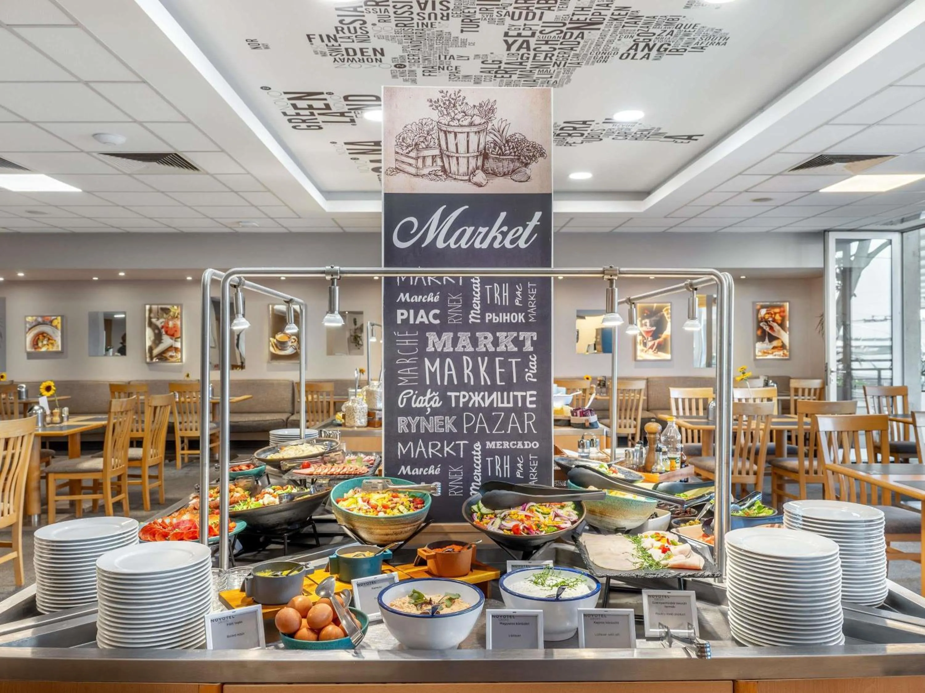 Breakfast in Novotel Szeged