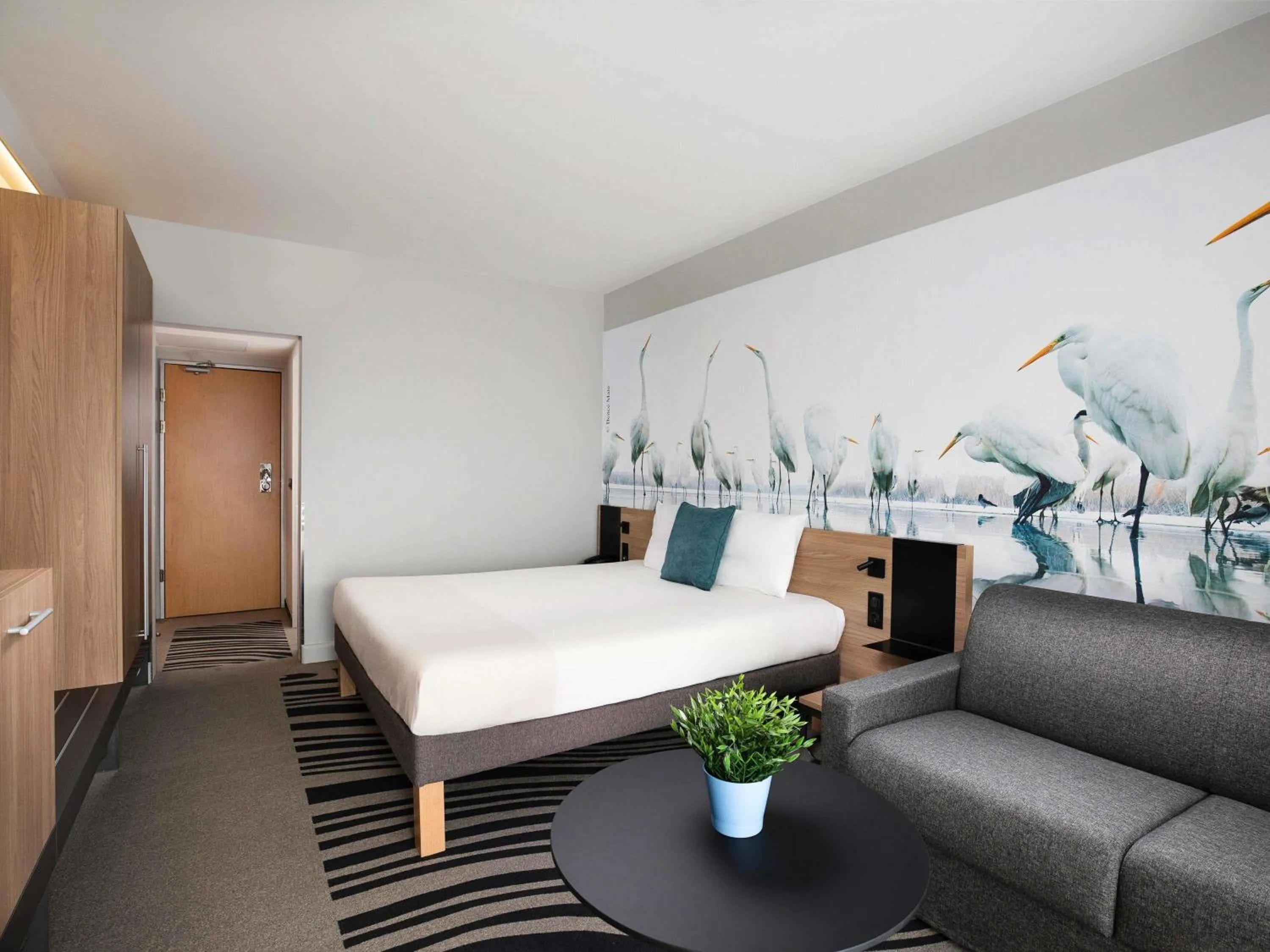 Seating area in Novotel Szeged