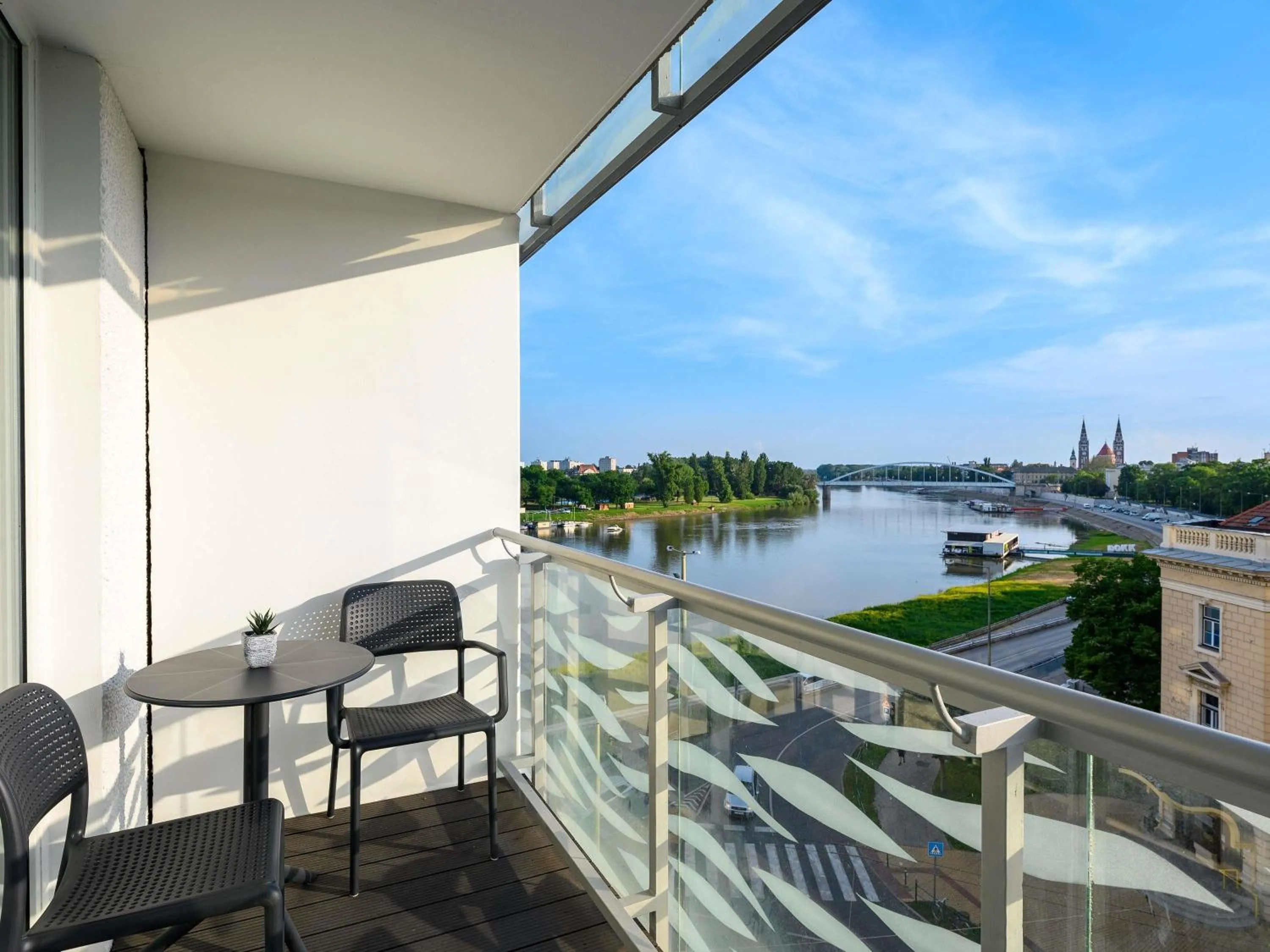 Balcony/Terrace in Novotel Szeged