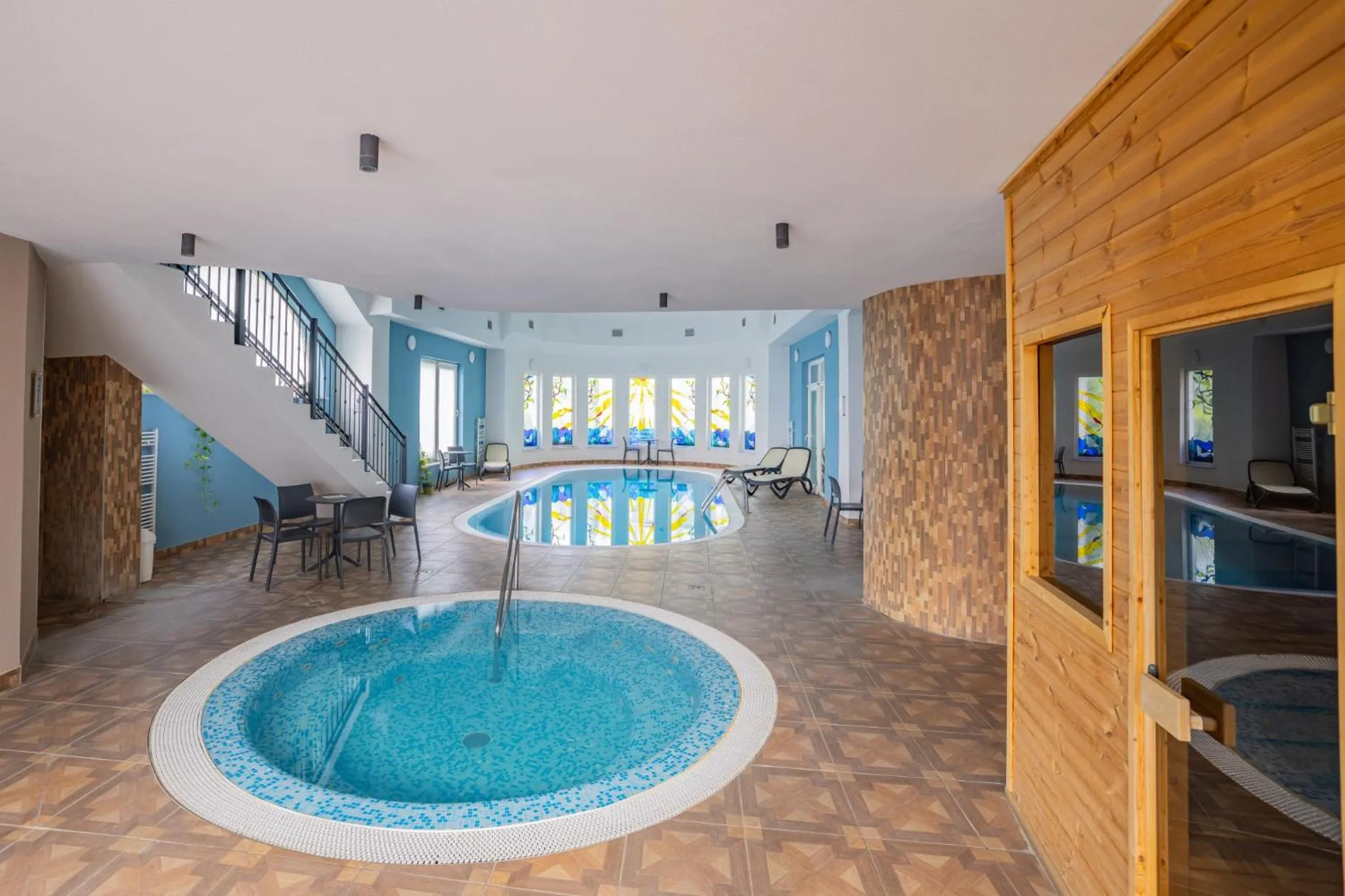 Hot Tub in Hotel Central