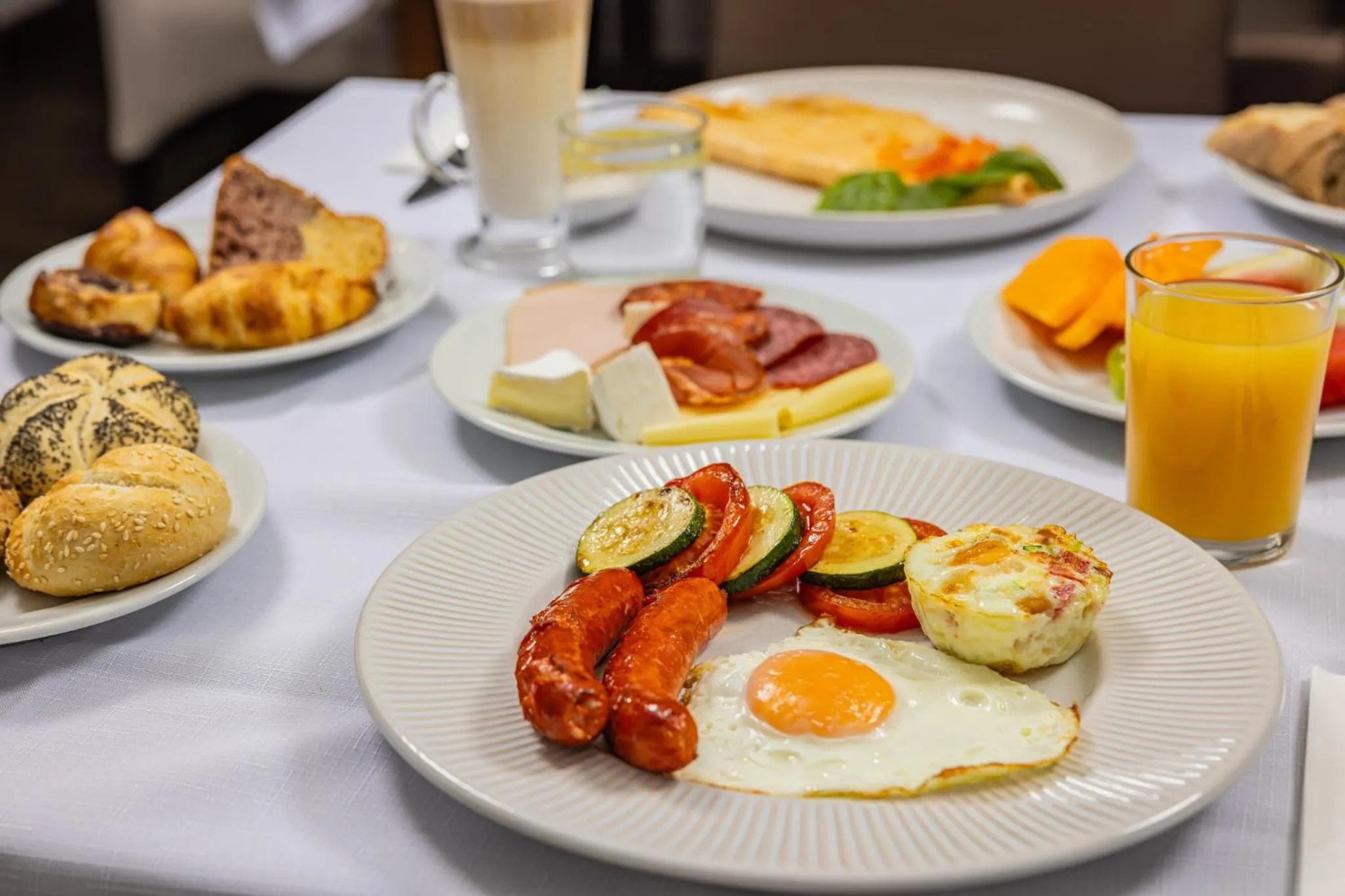 Food and drinks in Hotel Central