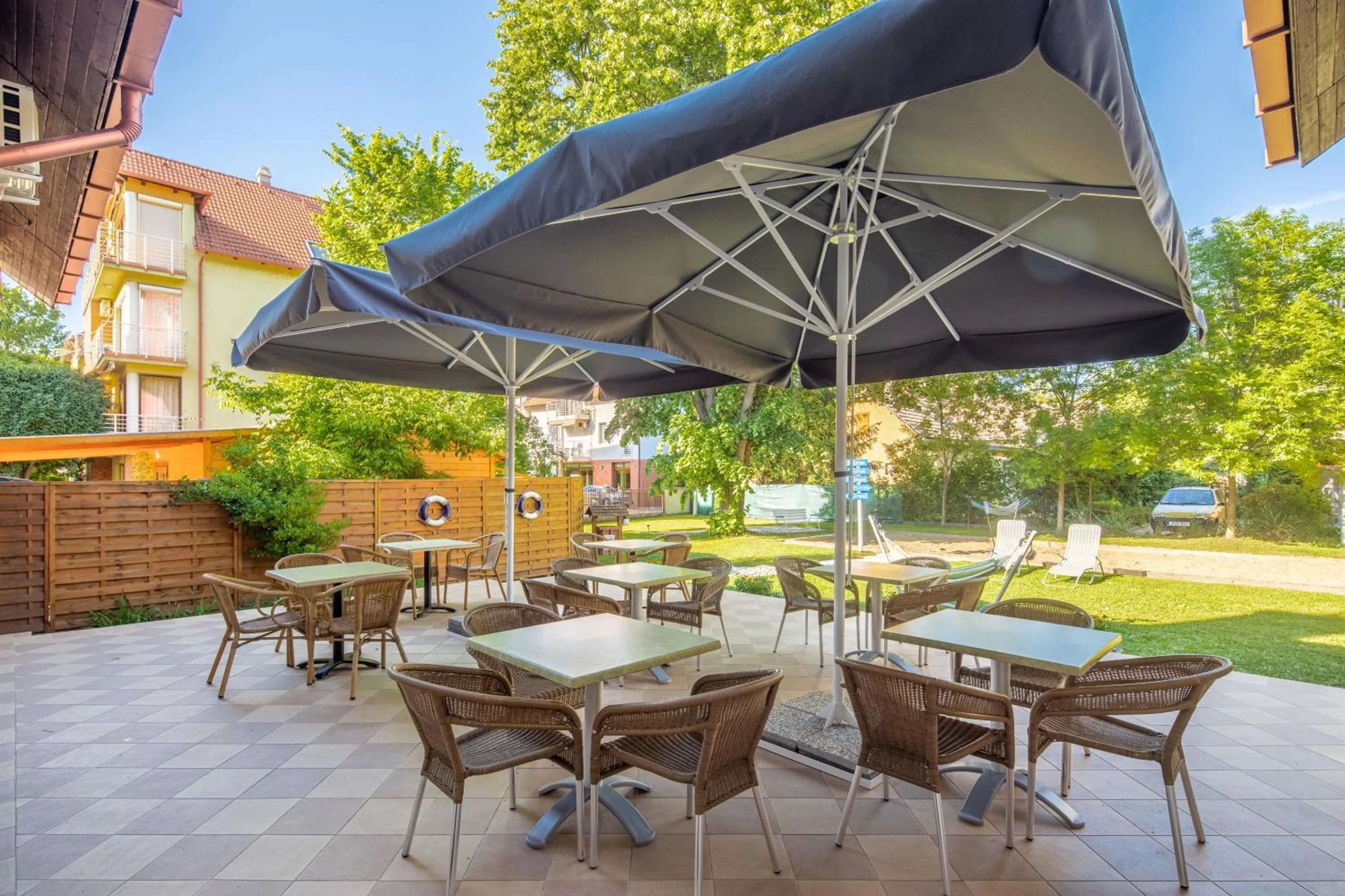 Patio in Hotel Solero