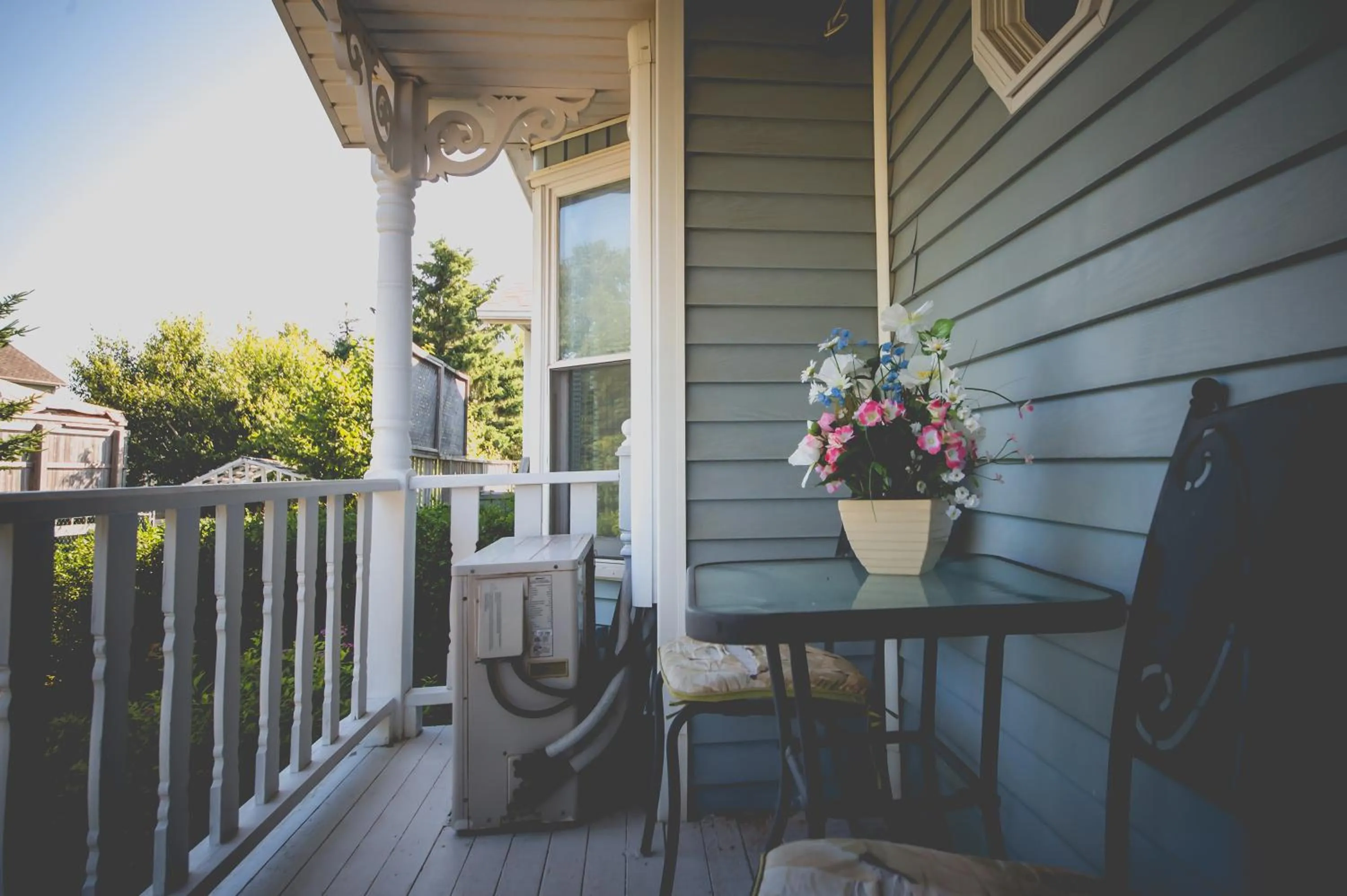 Balcony/Terrace in Lee's Ocean Peek B & B