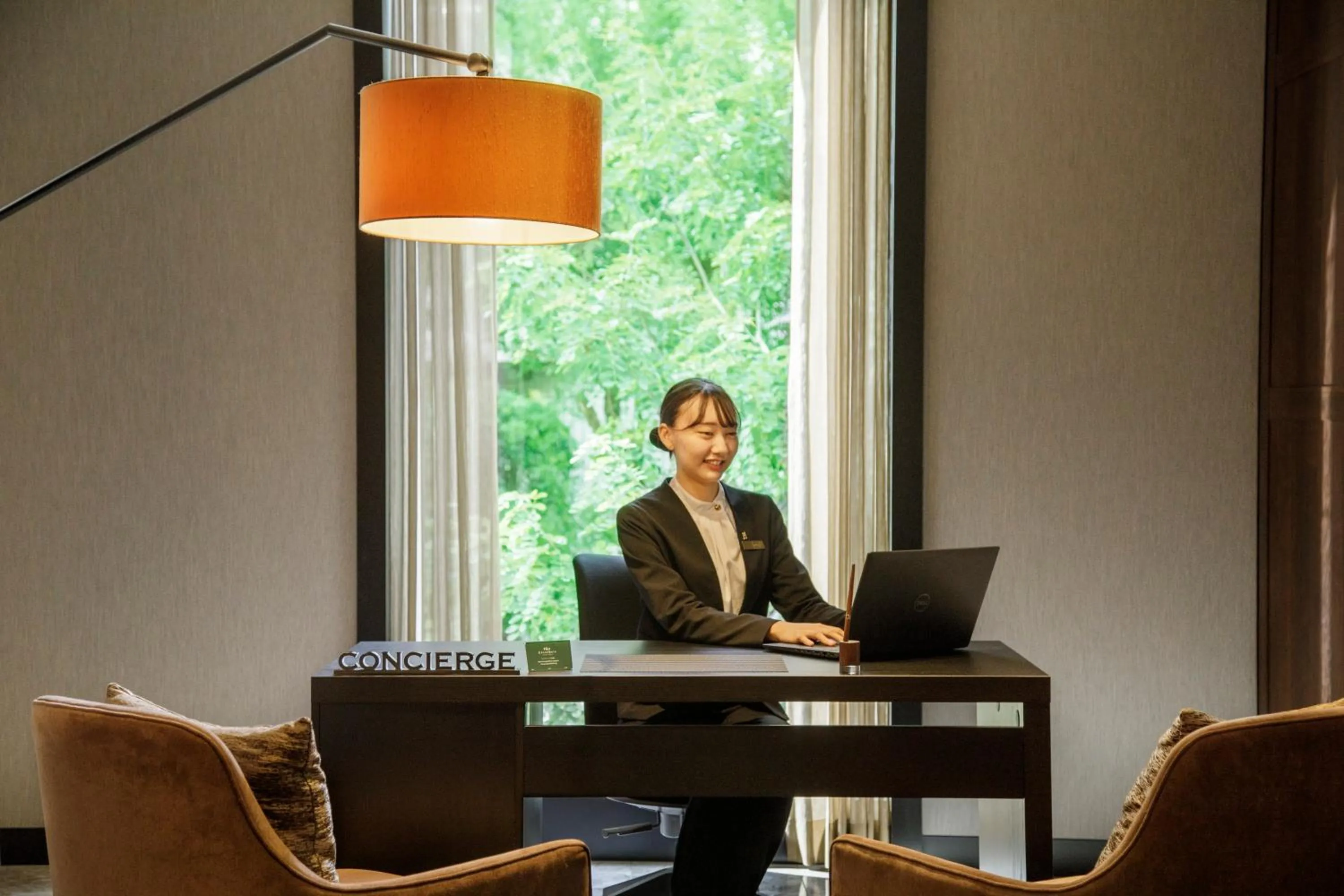 concierge in Hotel GrandBach Tokyo Ginza