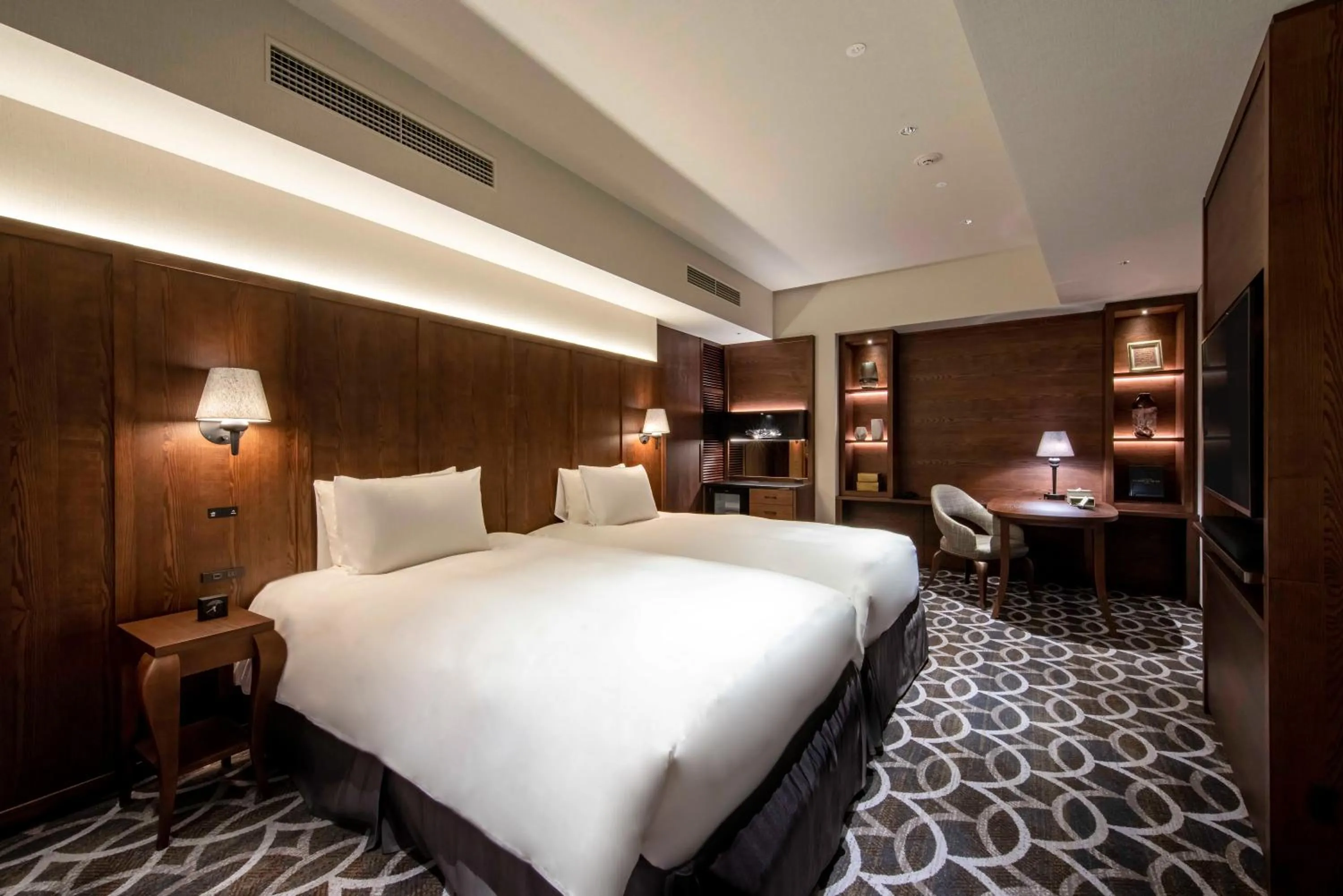 Bed in Hotel GrandBach Tokyo Ginza