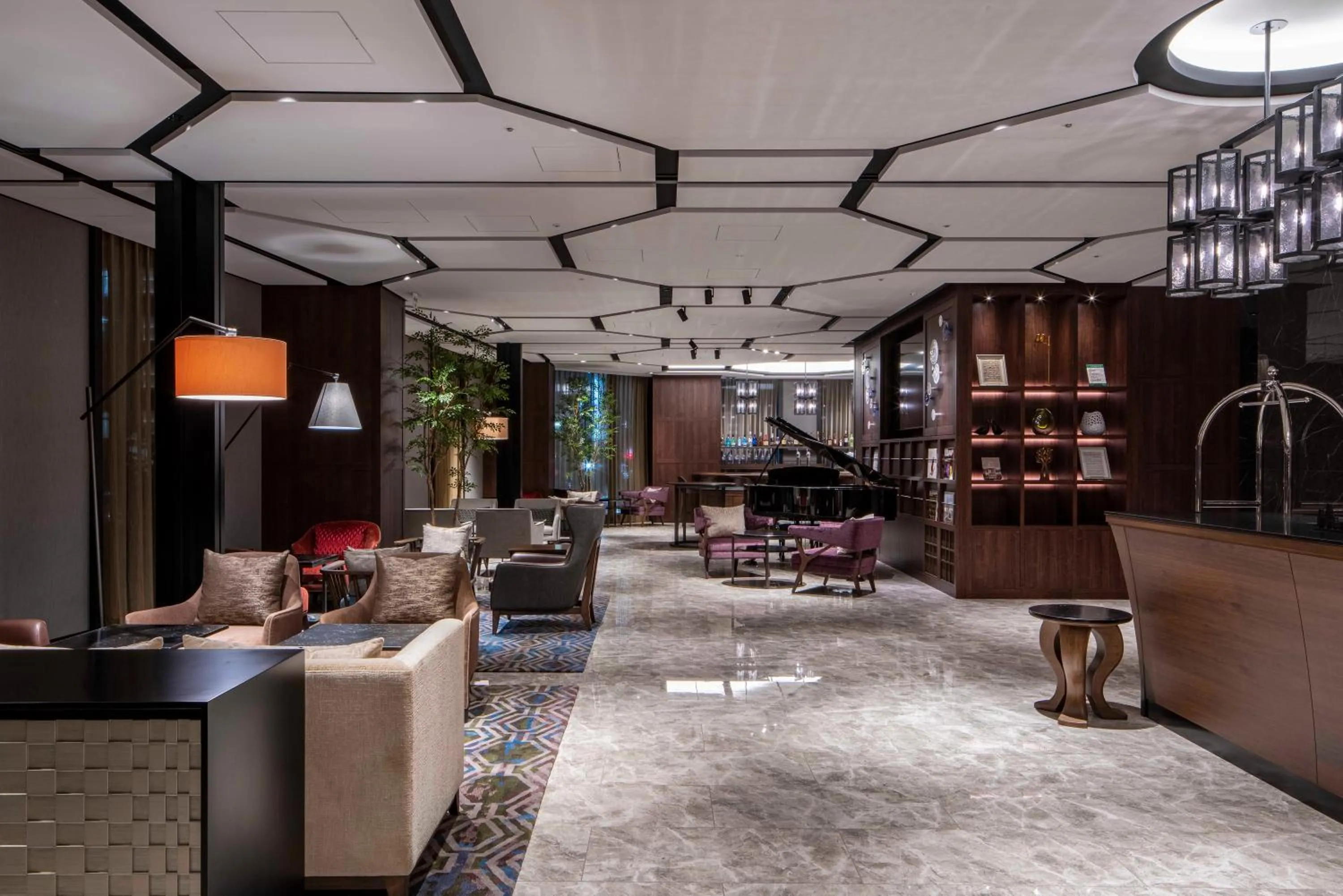 Lobby or reception in Hotel GrandBach Tokyo Ginza