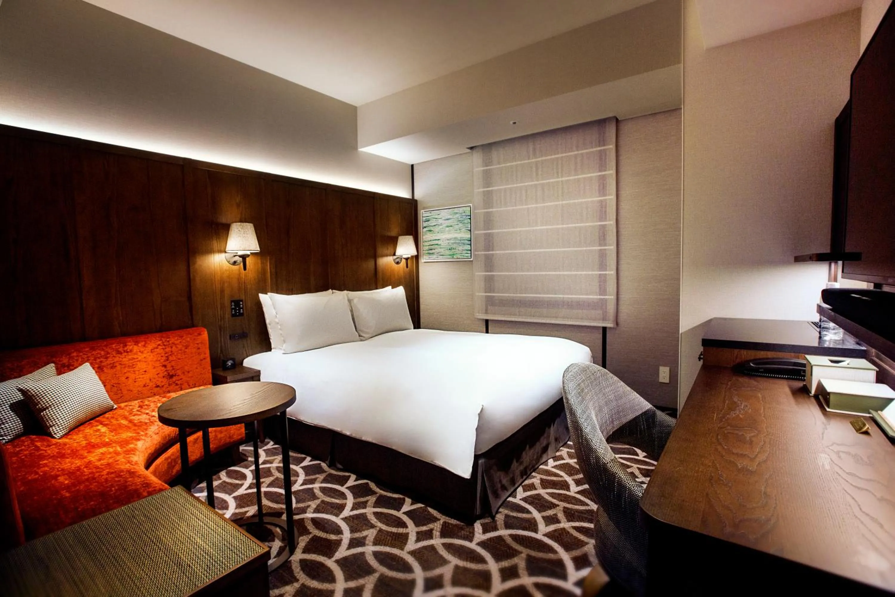 Photo of the whole room, Bed in Hotel GrandBach Tokyo Ginza