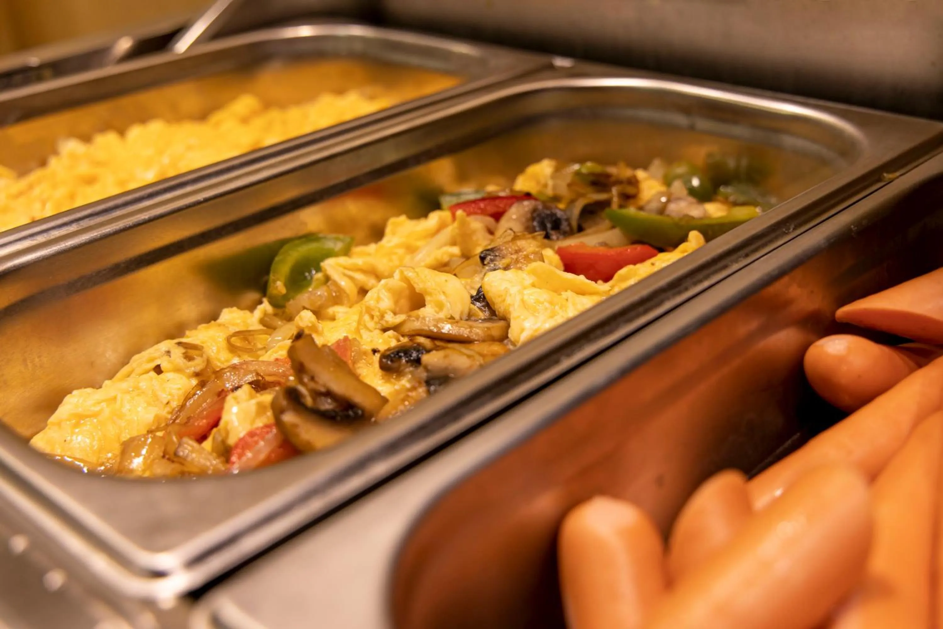 Buffet breakfast in Lion's Garden Hotel