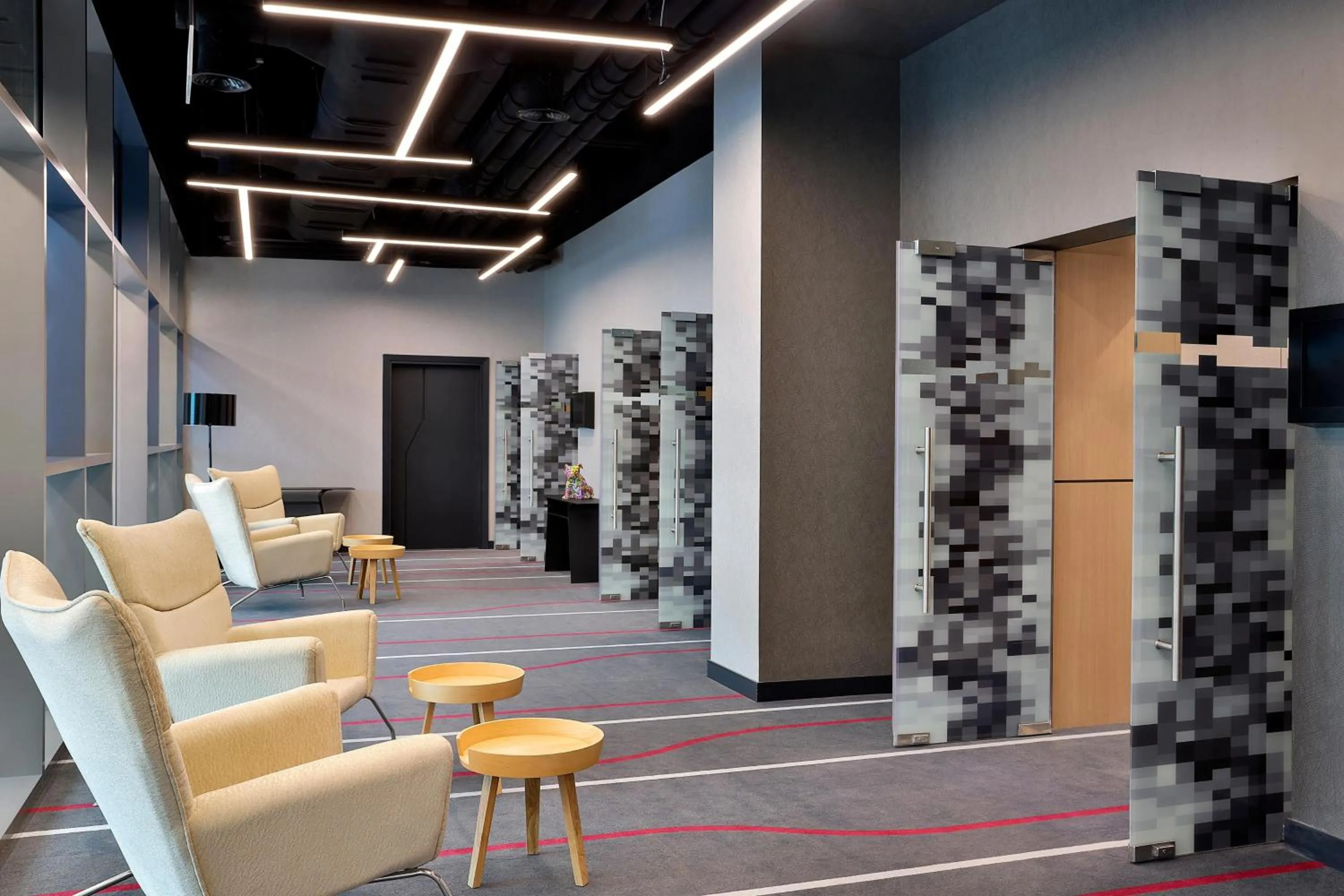 Meeting/conference room in Aloft Dubai Airport