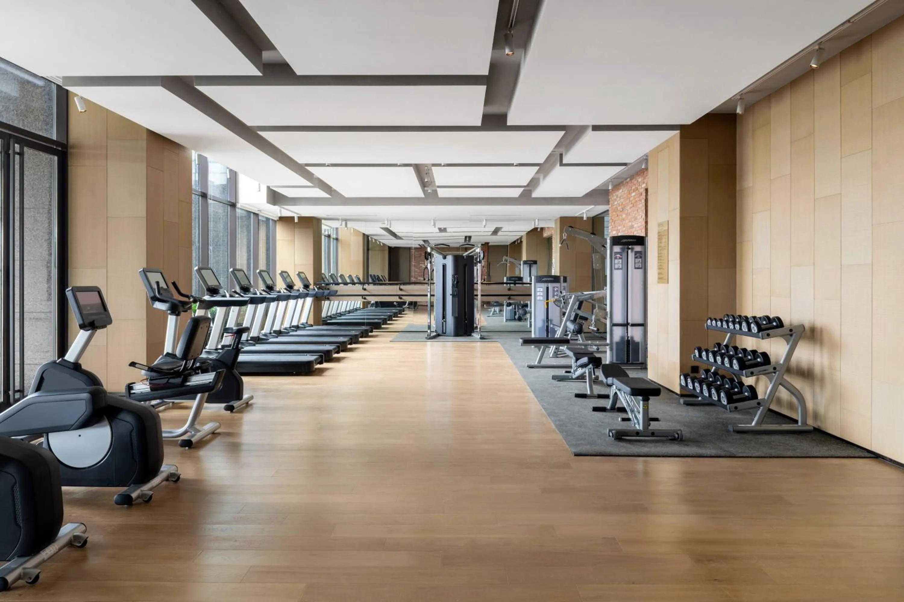 Fitness centre/facilities in Sheraton Mianyang