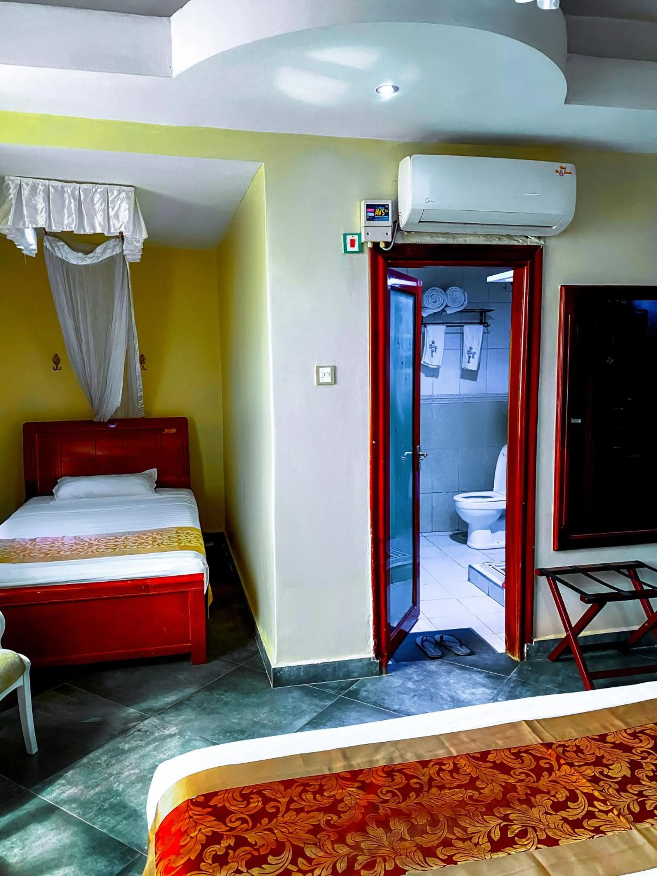 Bed in La Grande Hotel