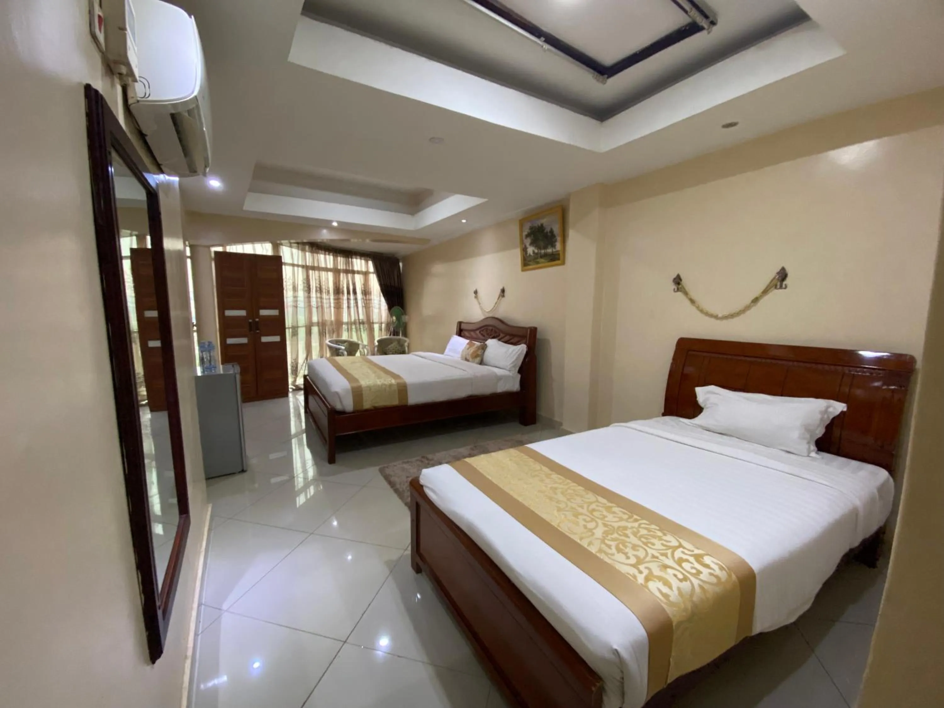 Bed in La Grande Hotel