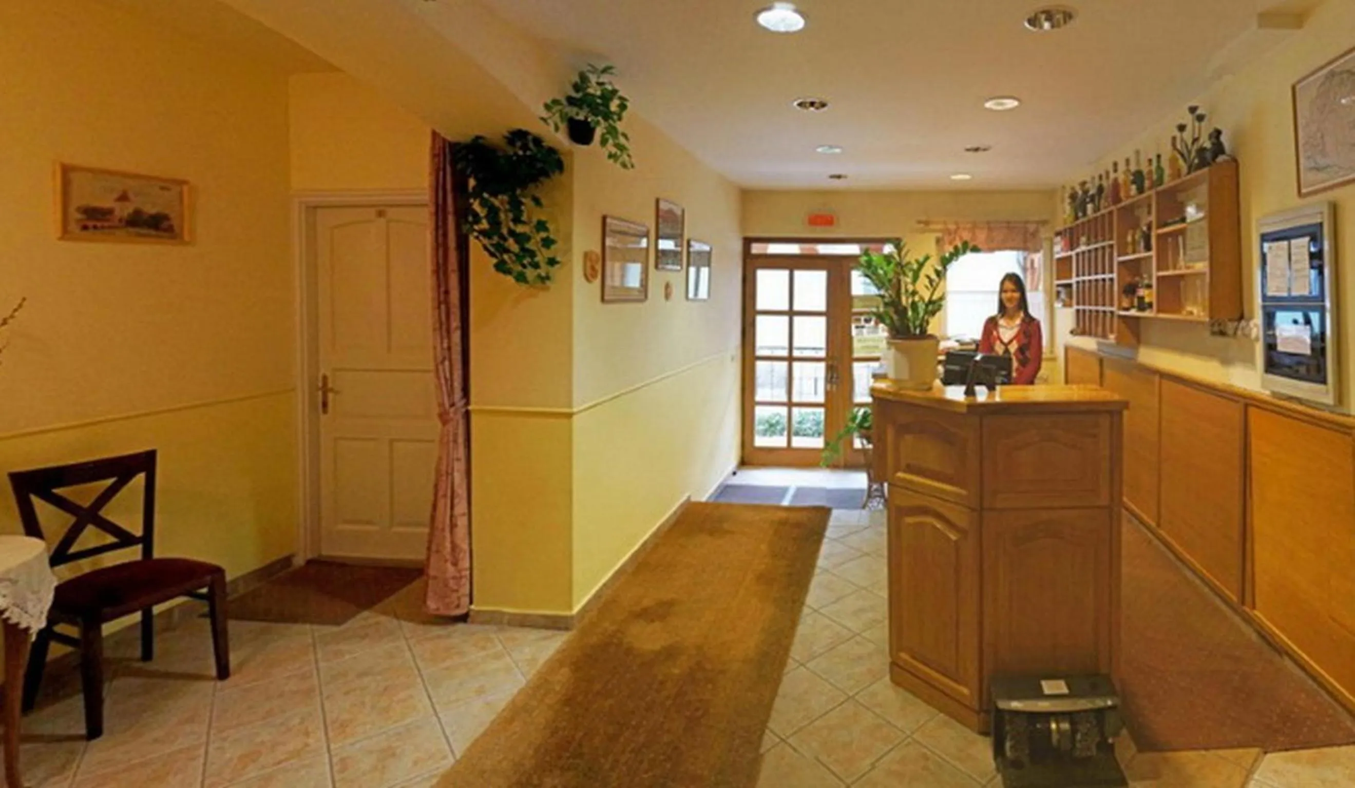 Lobby or reception in Corvin Hotel