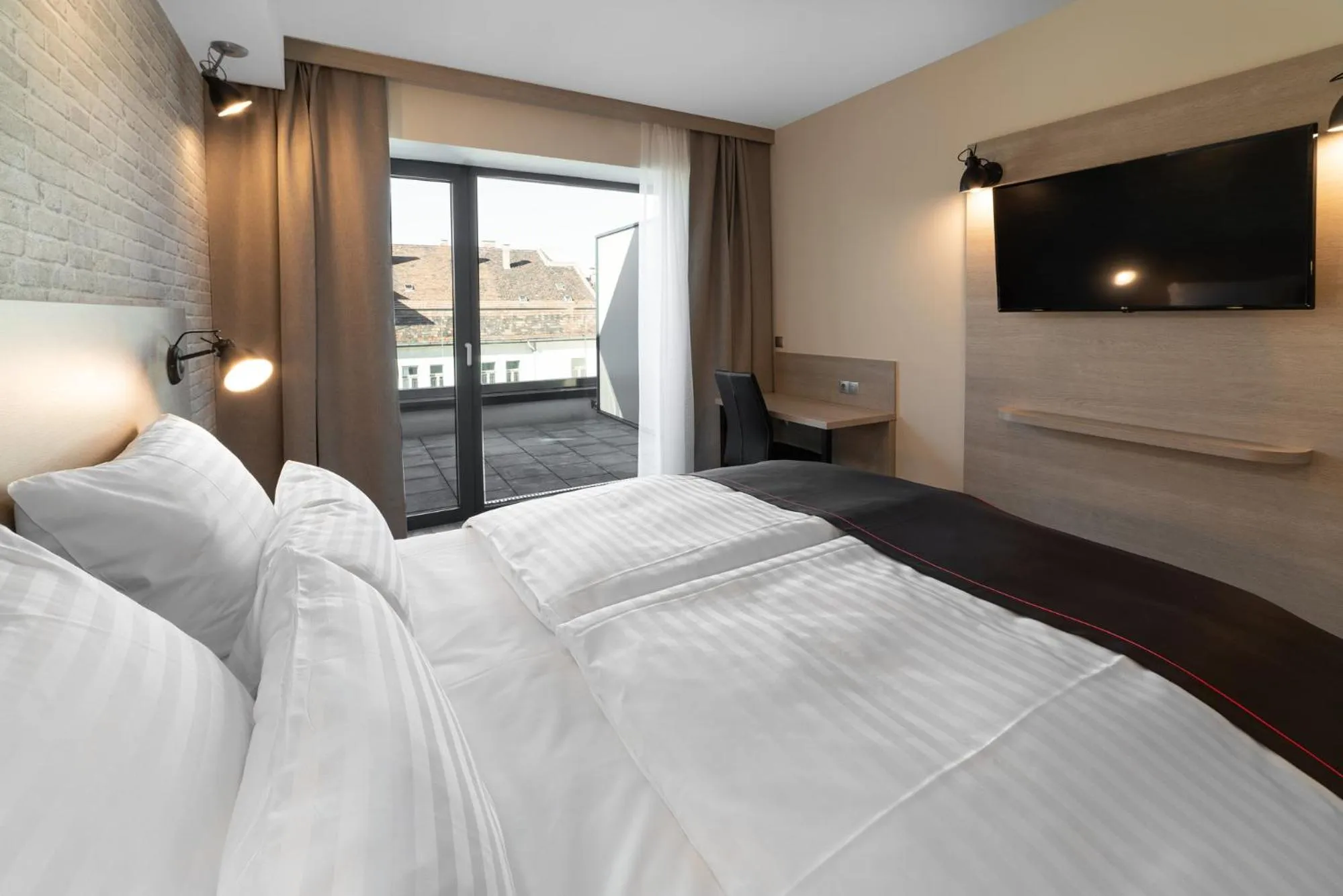 Photo of the whole room, Bed in DORMERO Hotel Budapest