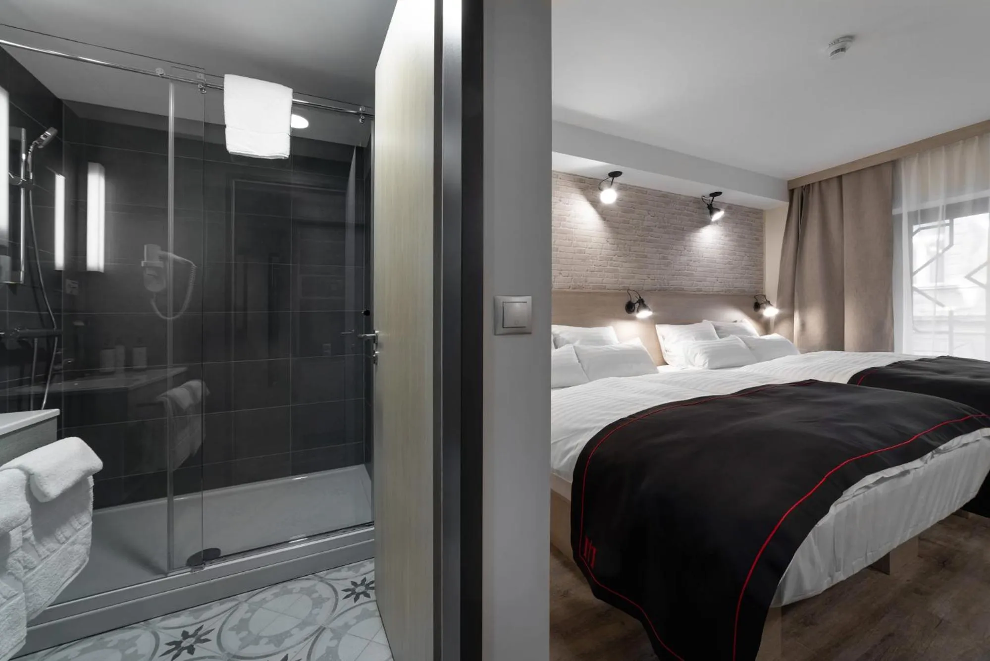 Photo of the whole room, Bed in DORMERO Hotel Budapest