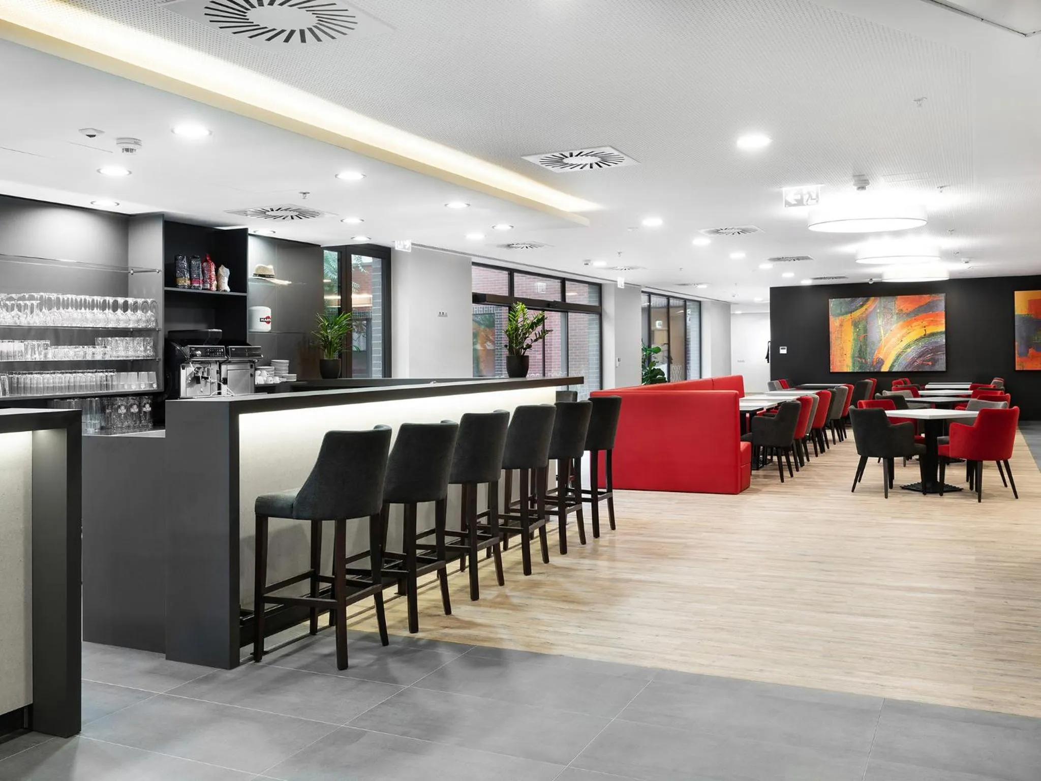 Lounge or bar in DORMERO Hotel Budapest