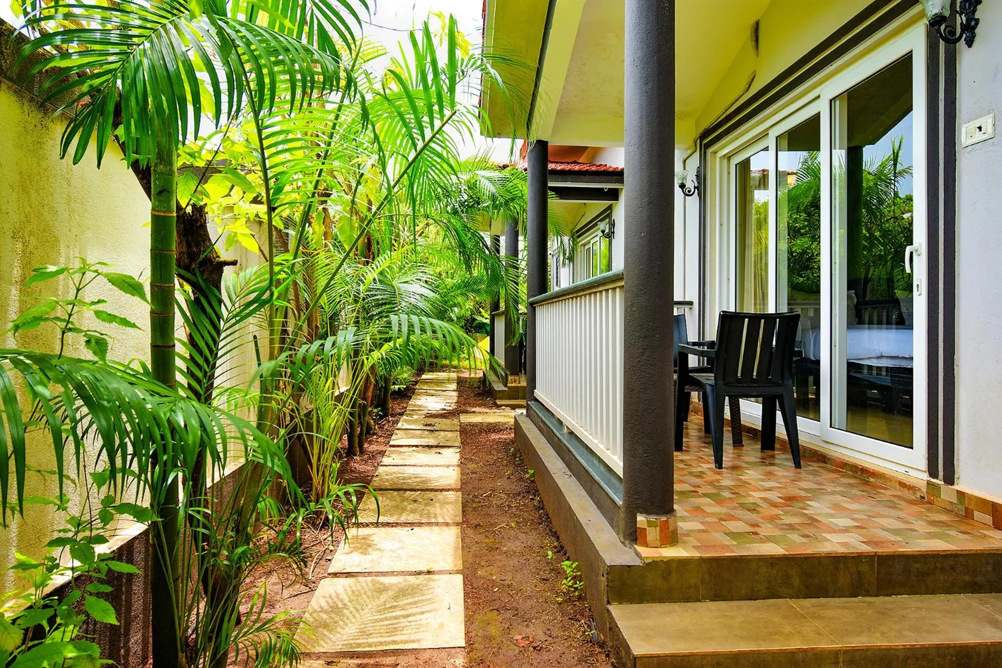 Lobby or reception in FabEscape Vagator Retreat Resort With Swimming Pool - Nr Vagator Beach