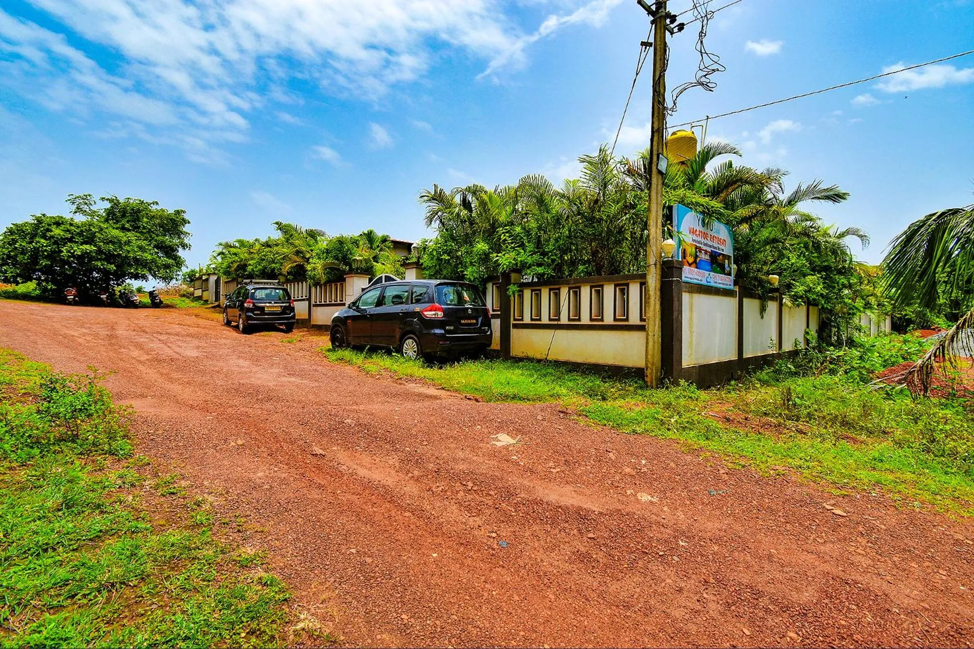 Parking in FabEscape Vagator Retreat Resort With Swimming Pool - Nr Vagator Beach