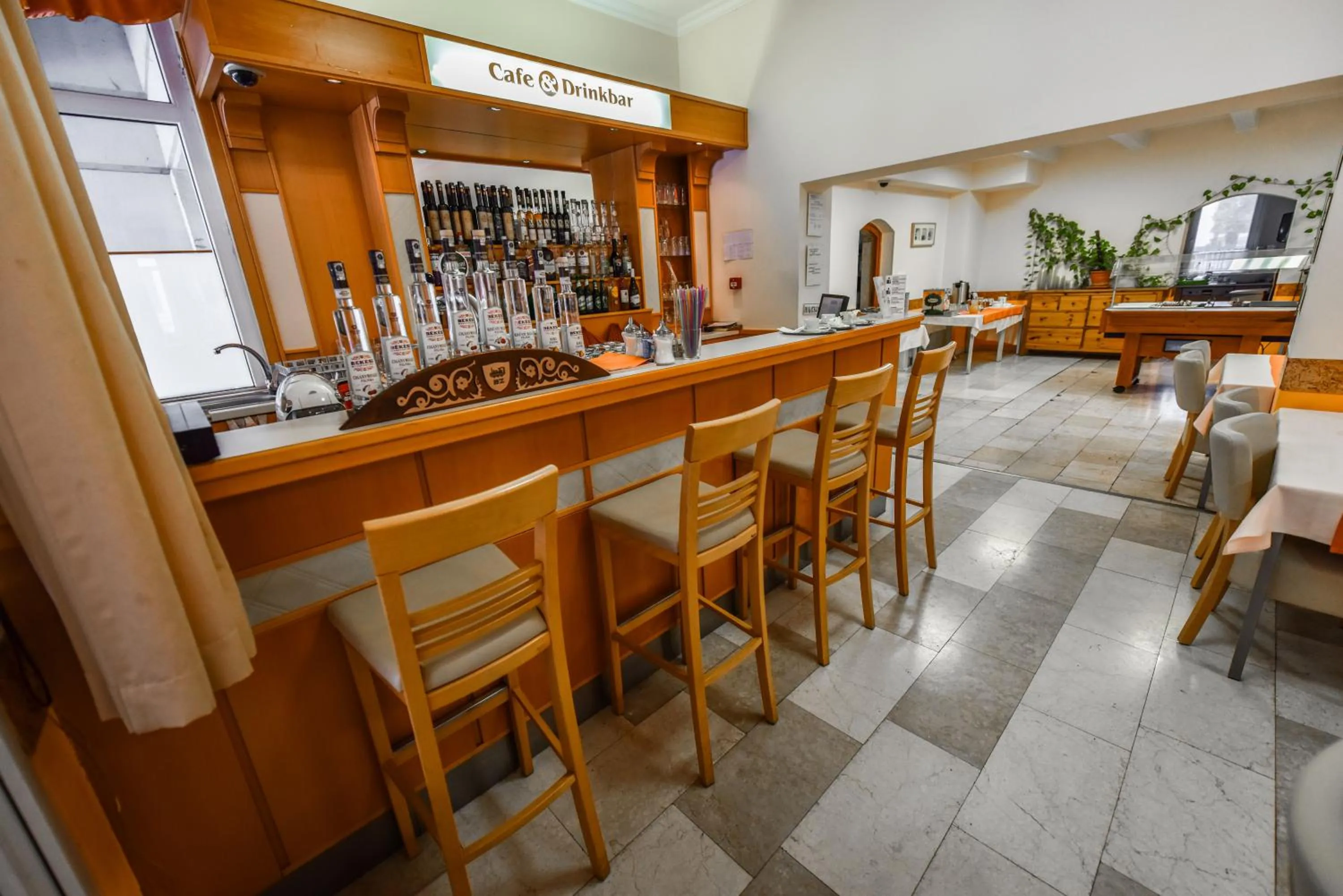 Food and drinks in Aqua Hotel Termál