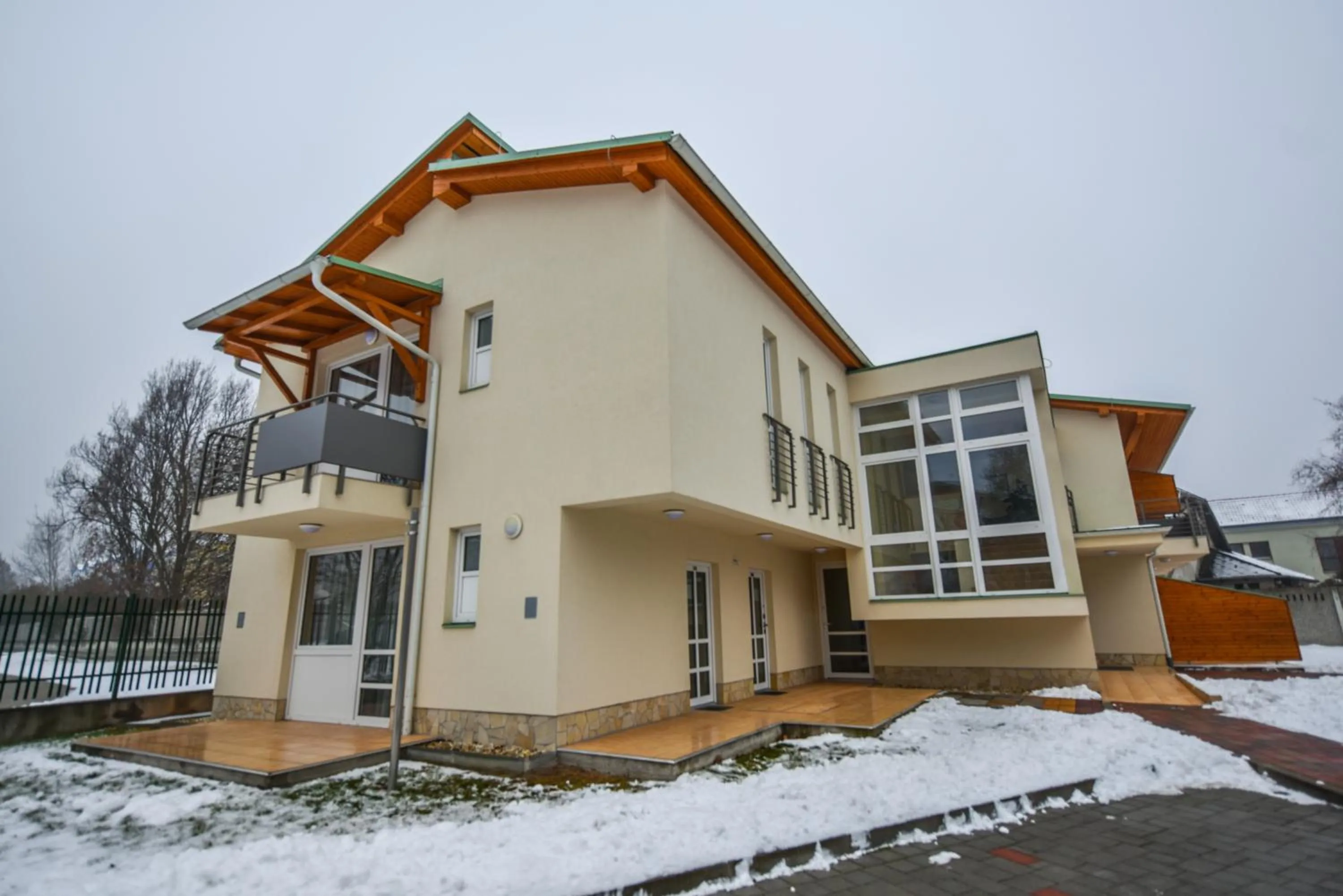 Property building in Aqua Hotel Termál