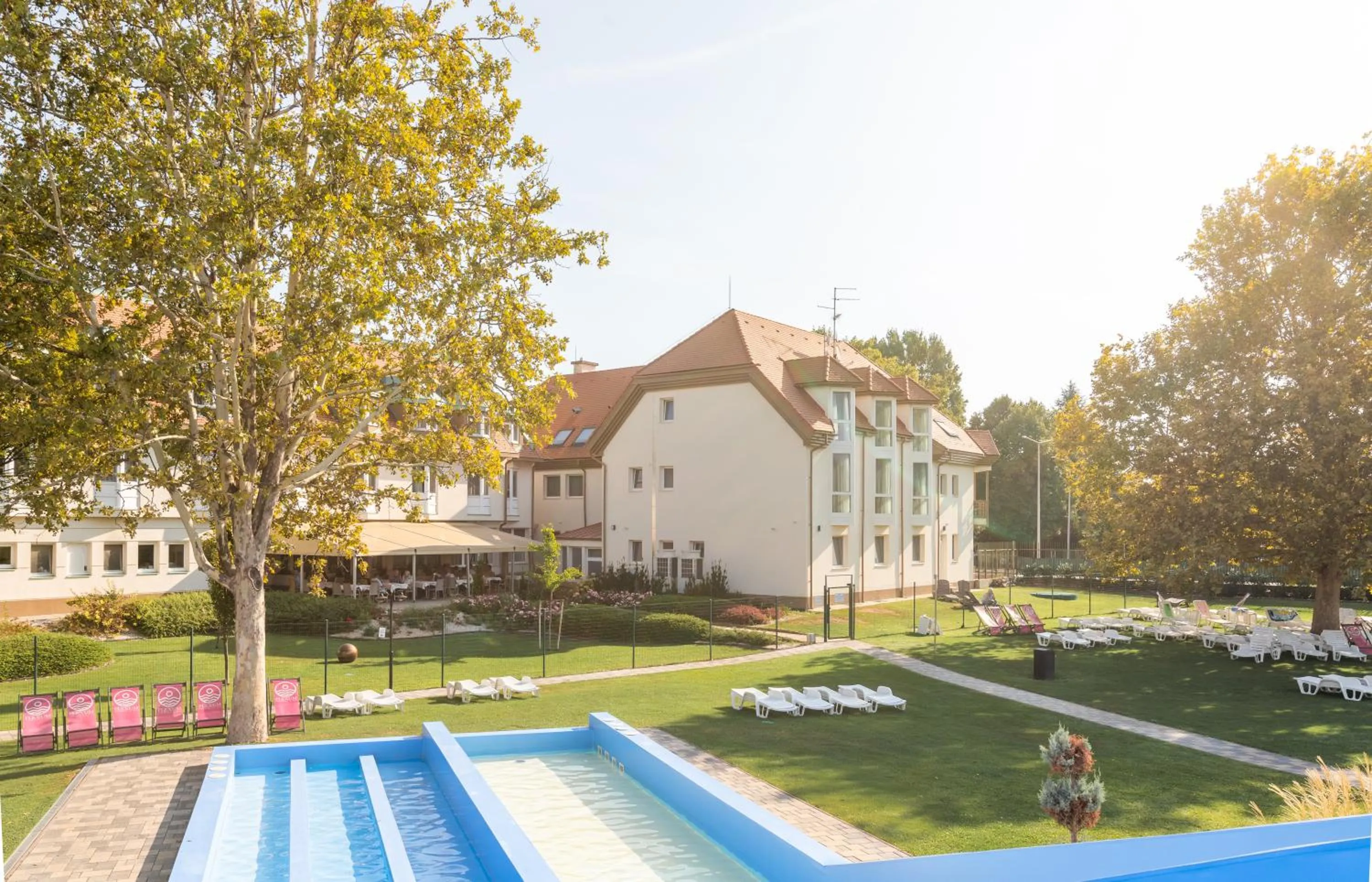 Property building in Aqua Hotel Termál