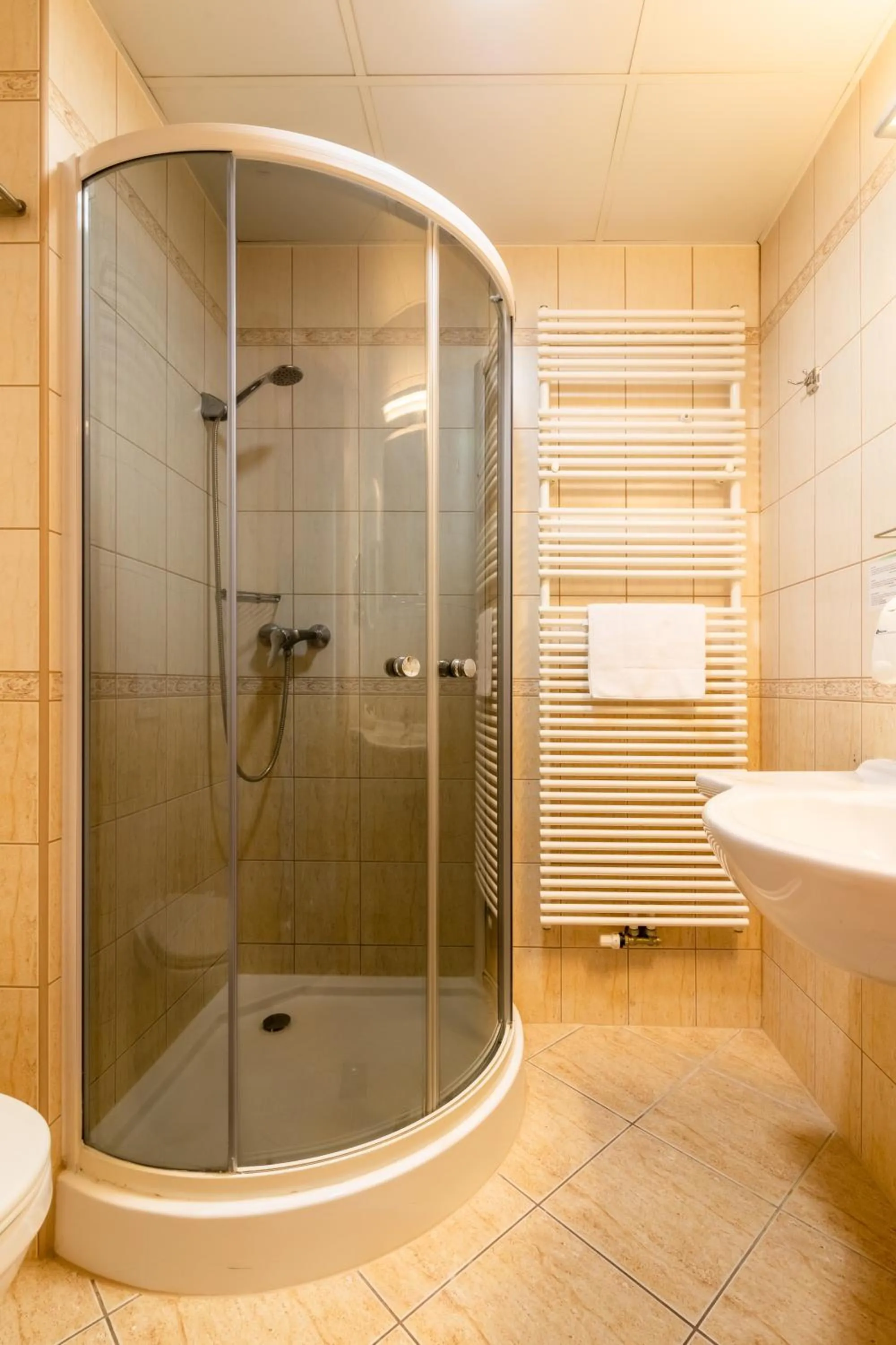 Bathroom in Aqua Hotel Termál