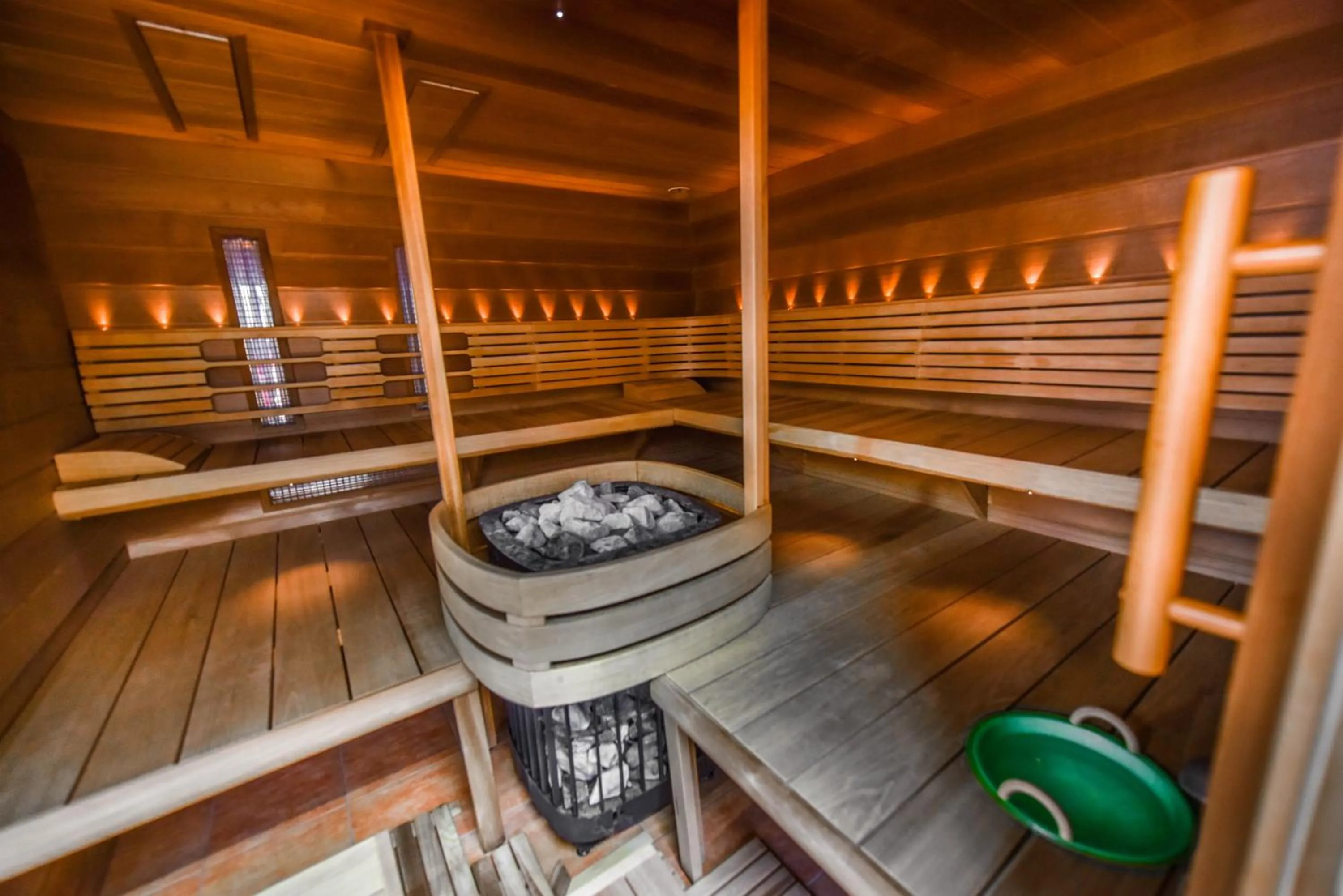 Sauna in Aqua Hotel Termál