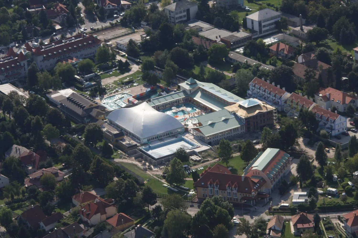 Bird's eye view in Aqua Hotel Termál