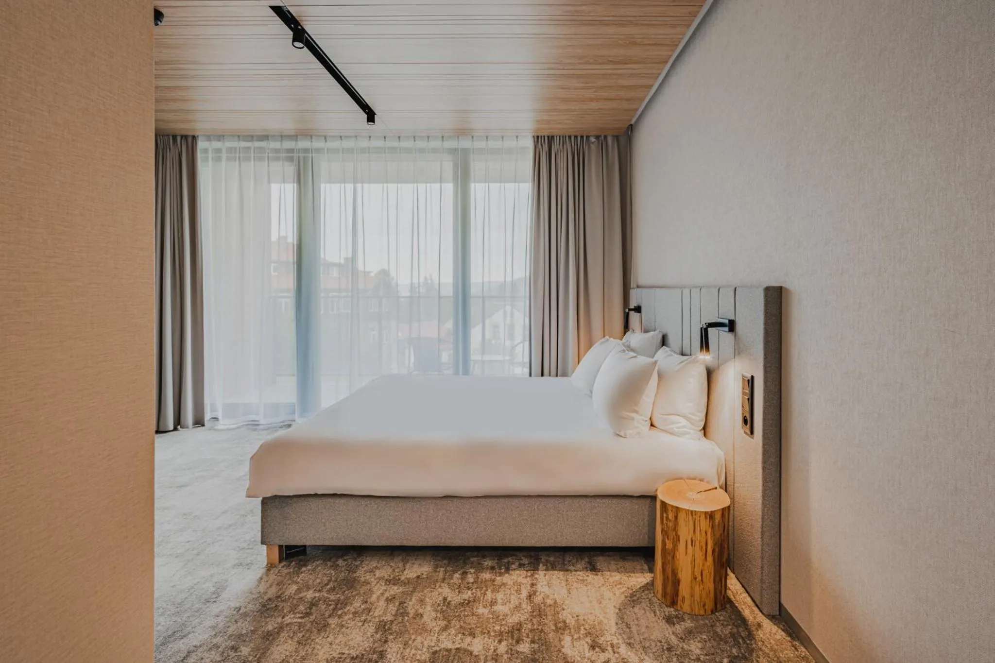 Bed in Tremonti Hotel Karpacz