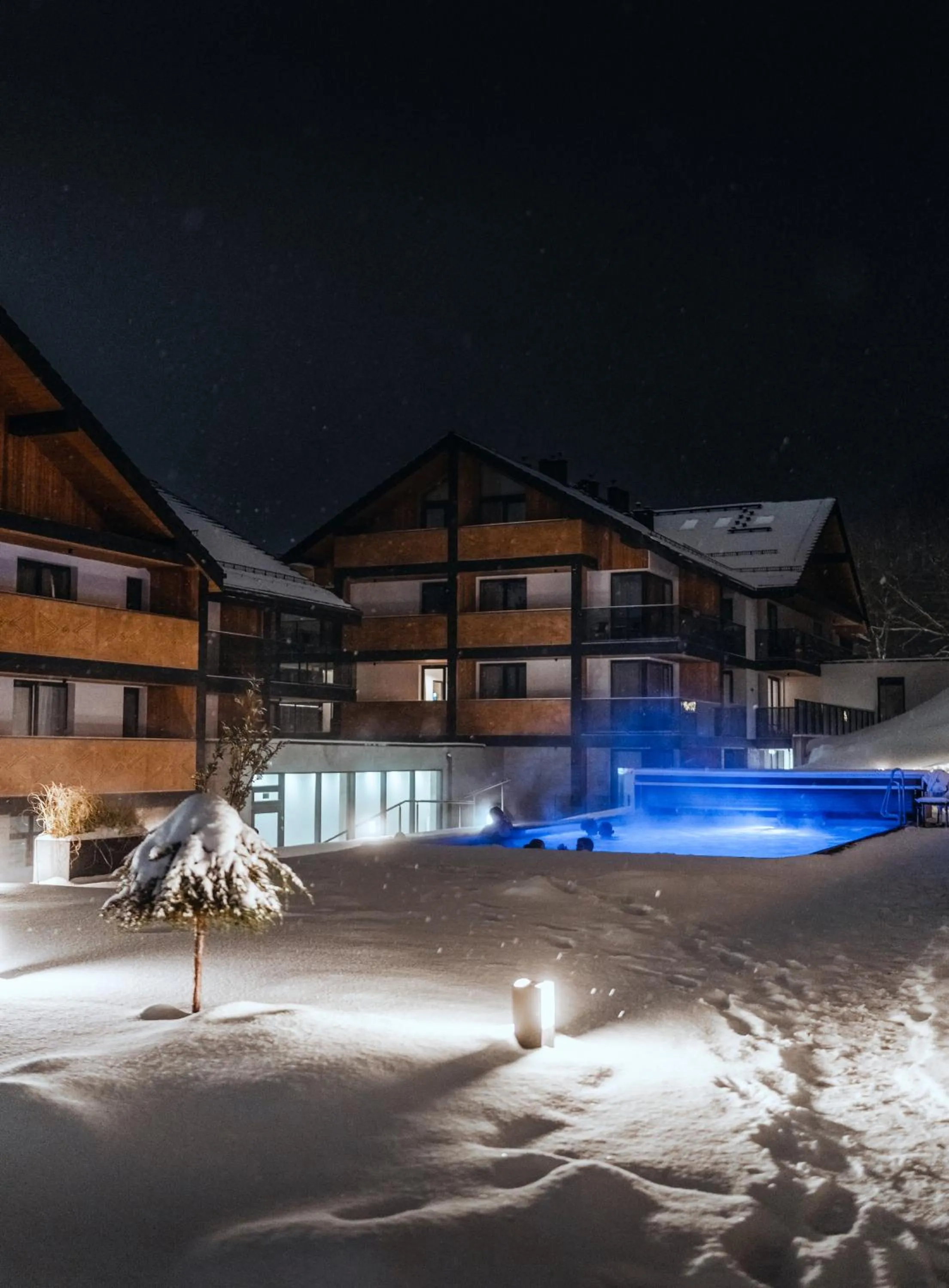 Pool view in Tremonti Hotel Karpacz