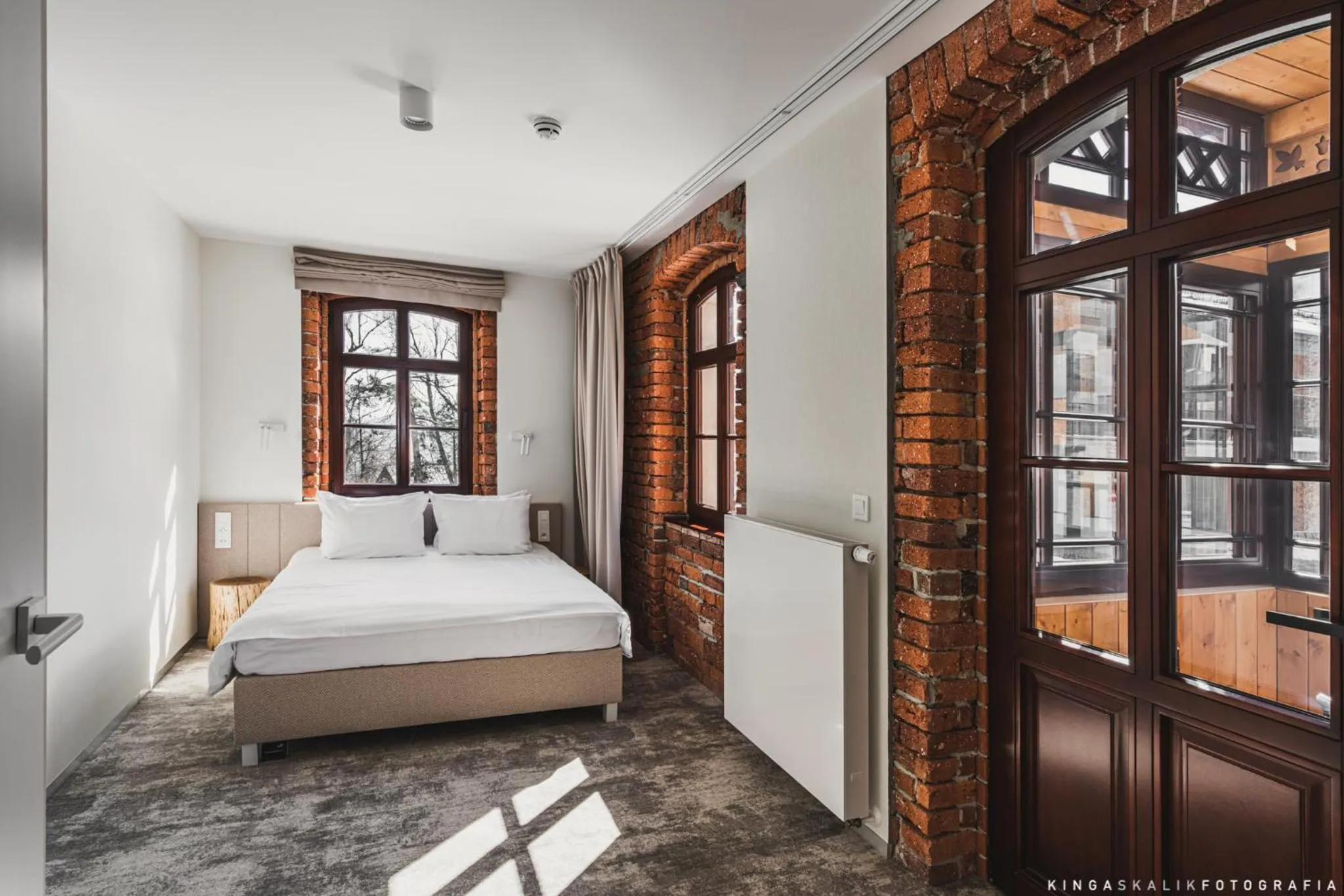 Bed in Tremonti Hotel Karpacz