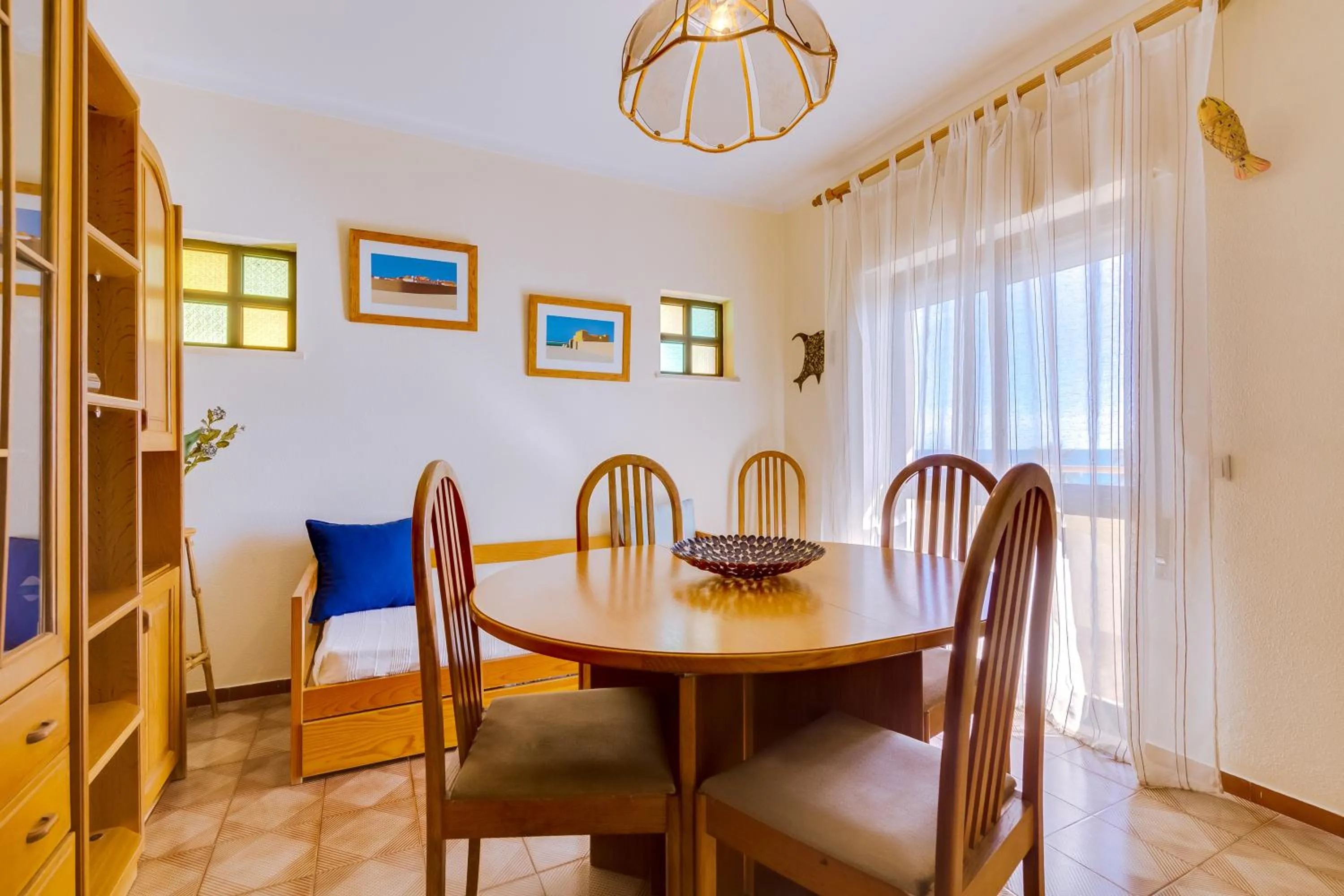 Living room in InfiniteSeaView - Quarteira at Homesbyfc