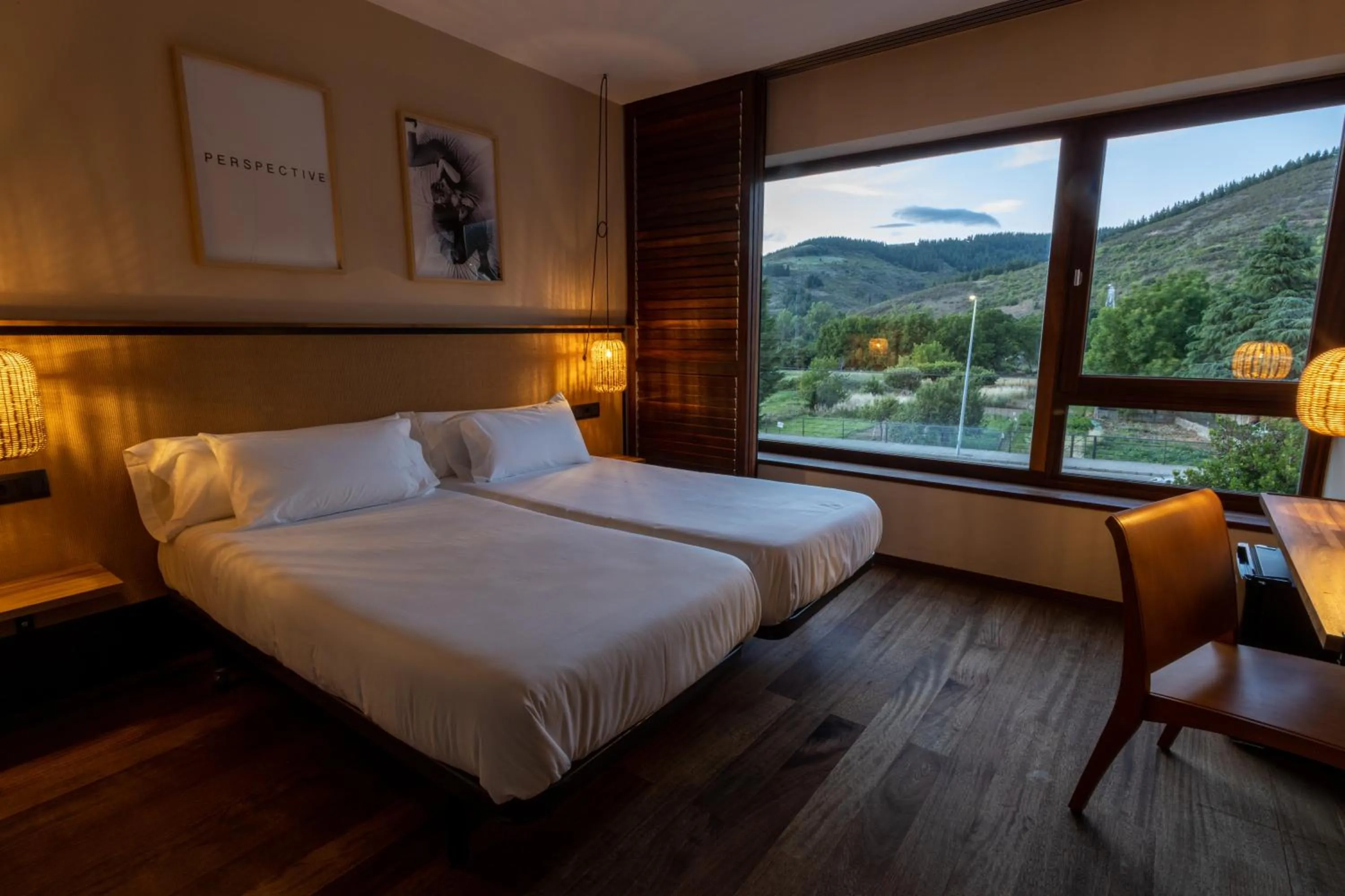 Bed in No-Mad Green Hotel