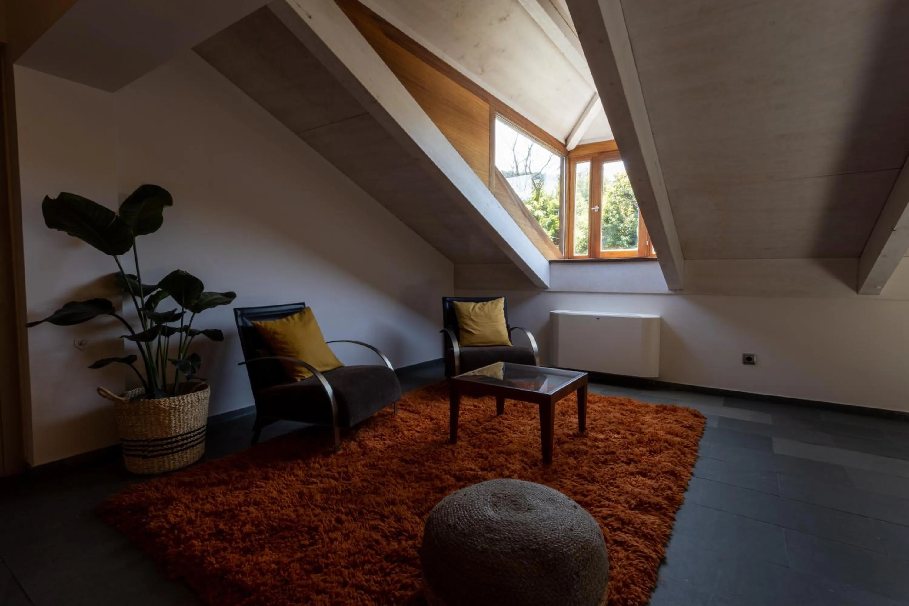 Living room in No-Mad Green Hotel