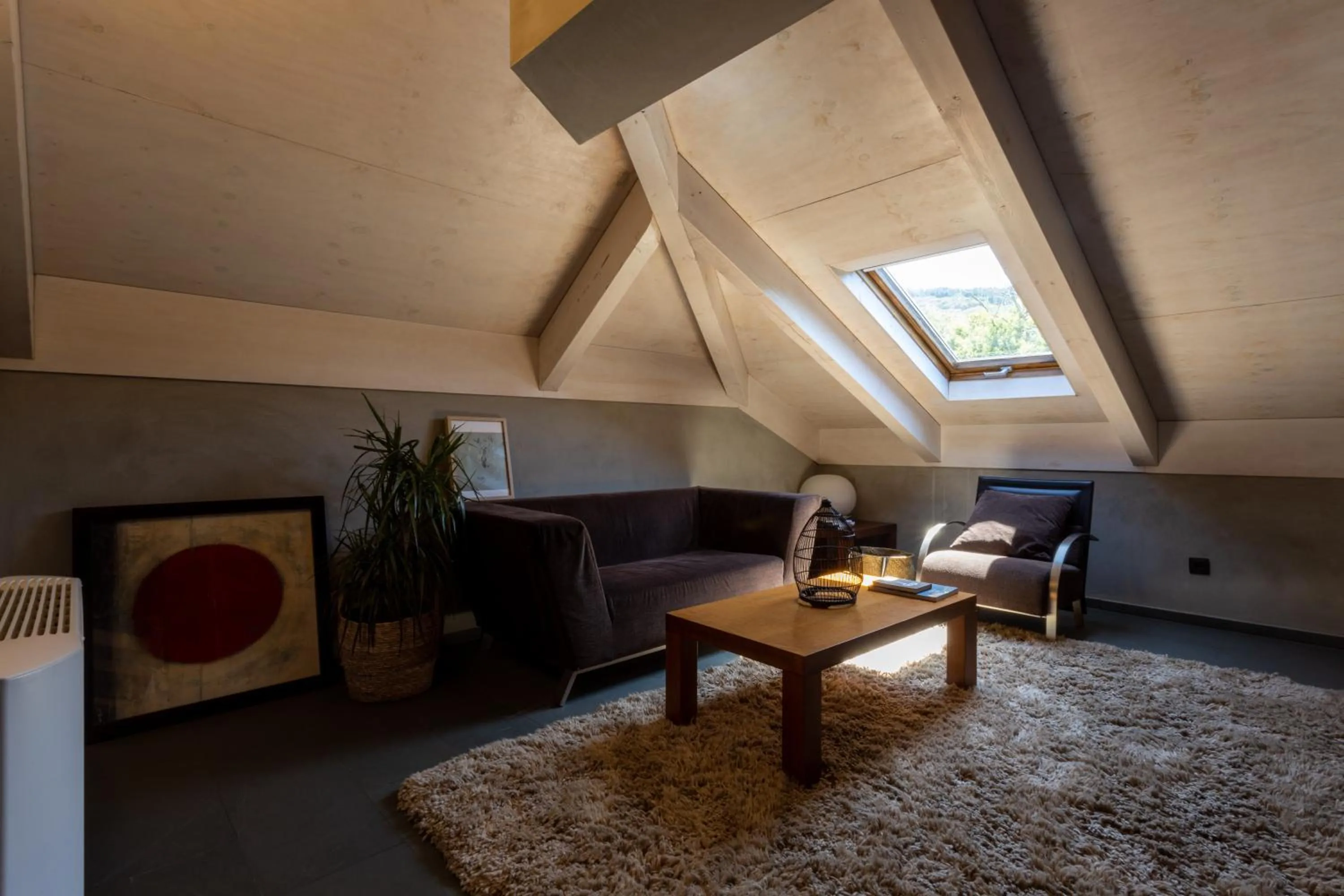 Living room in No-Mad Green Hotel